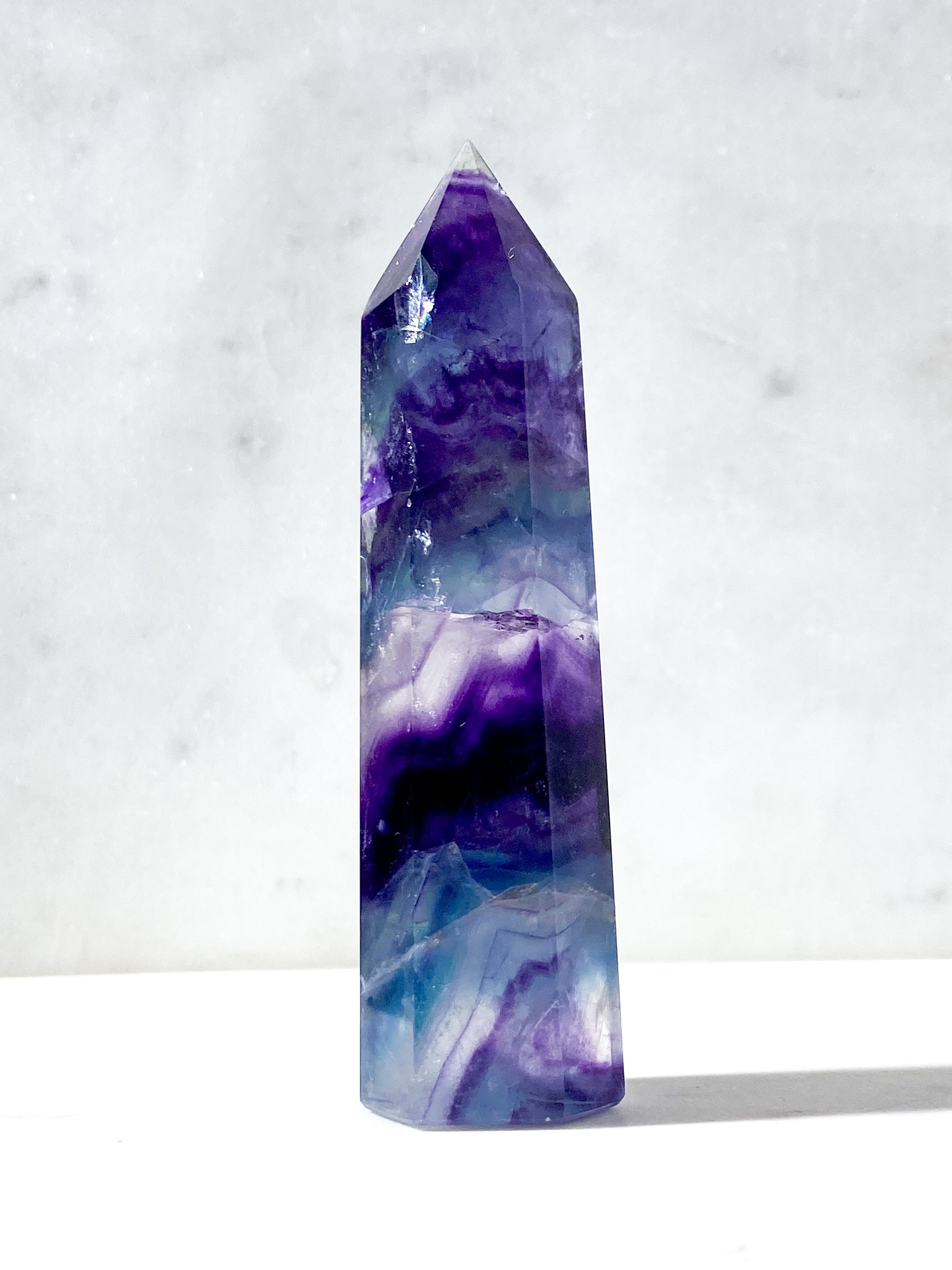 Regnbue Fluorit Tårn (Nr. 10)