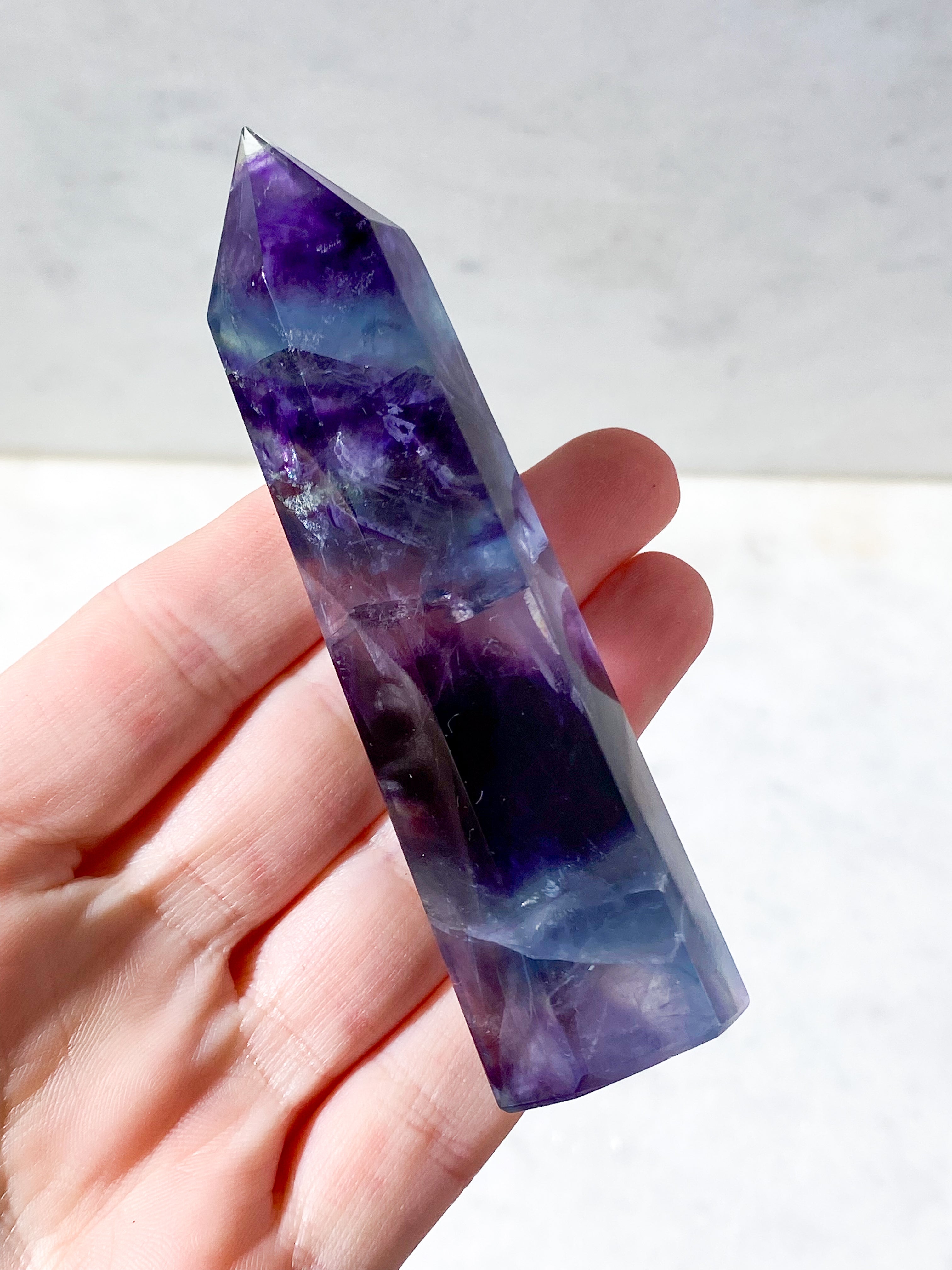 Regnbue Fluorit Tårn (Nr. 10)