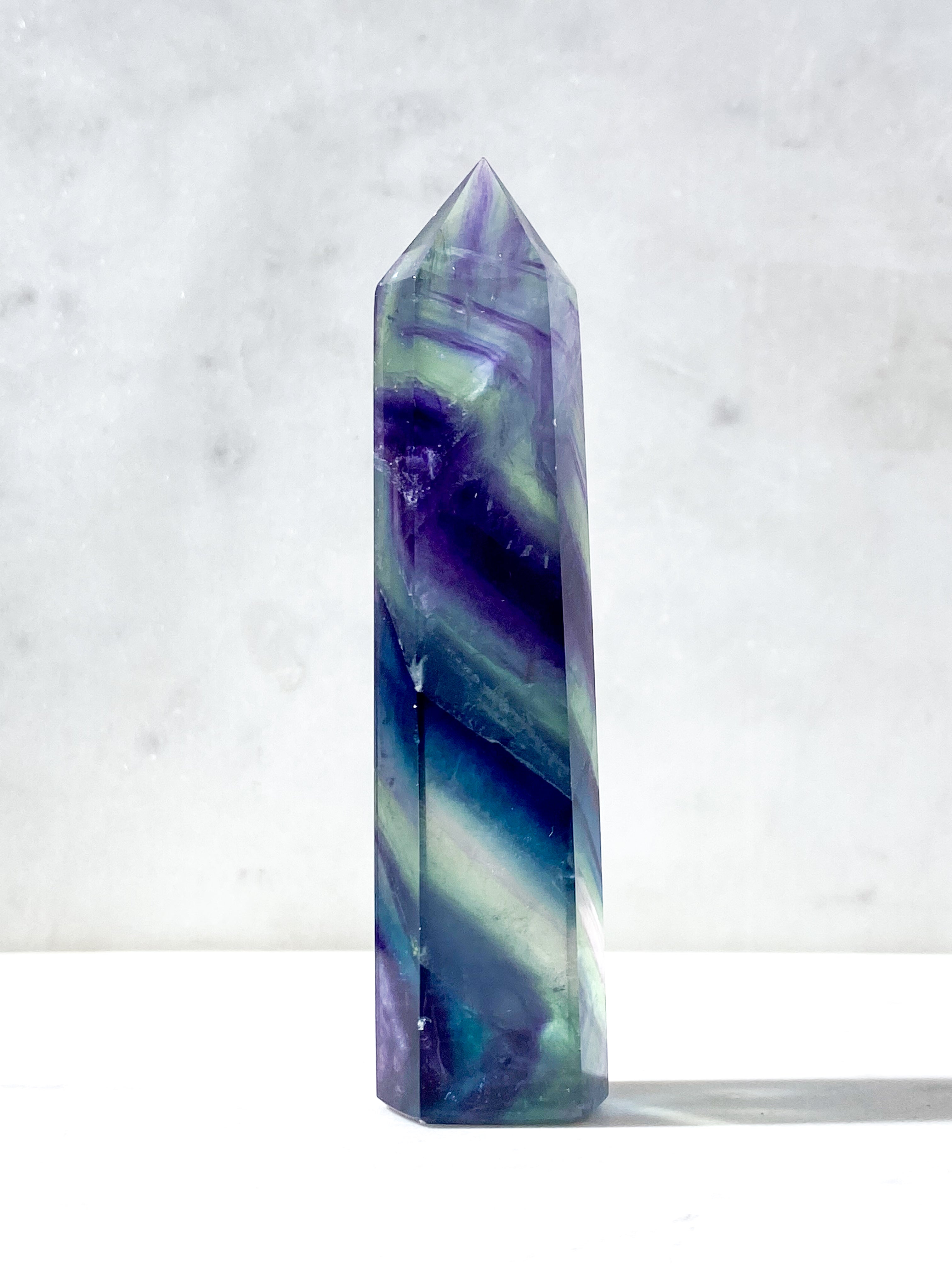 Regnbue Fluorit Tårn (Nr. 11)