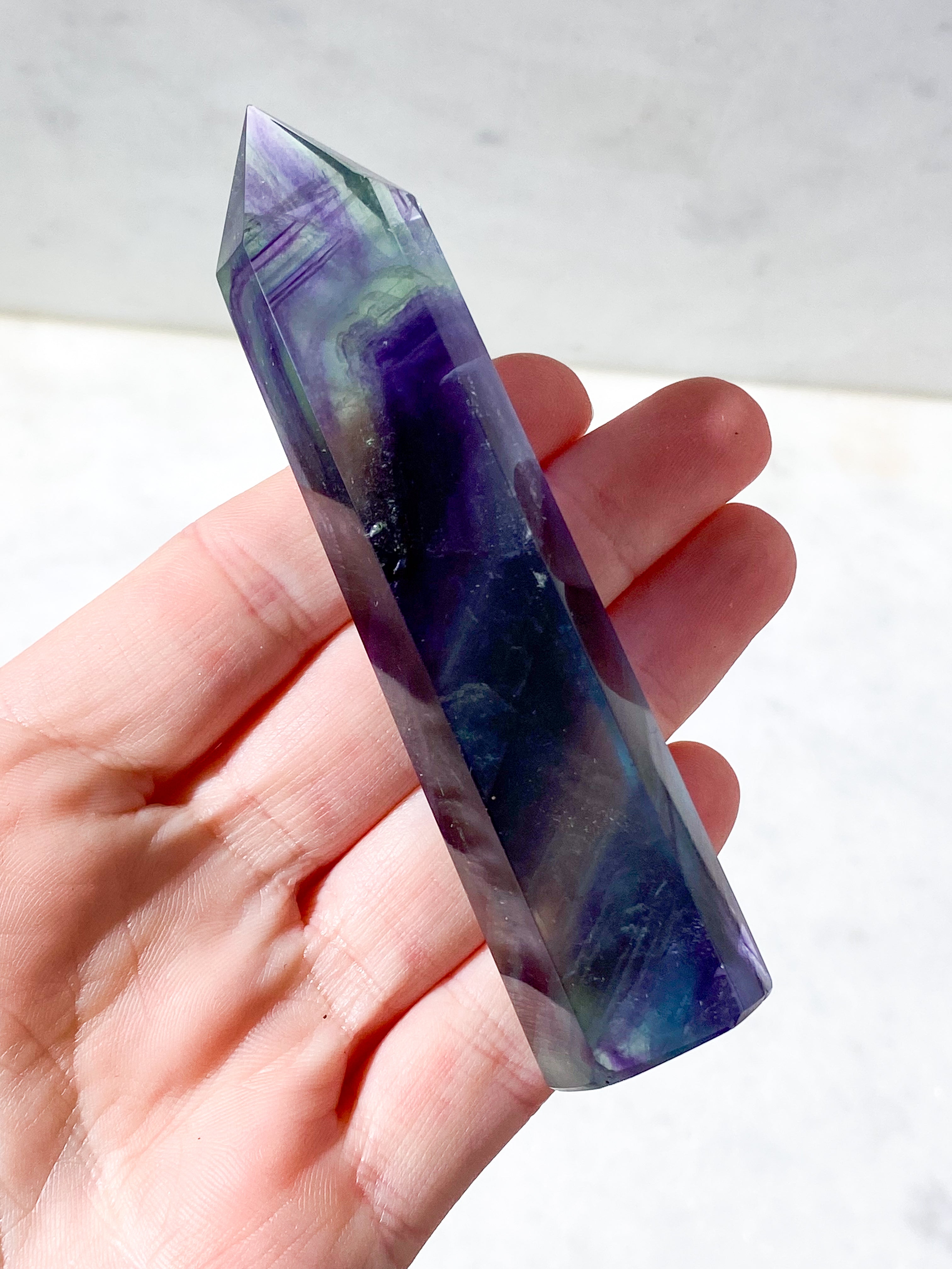 Regnbue Fluorit Tårn (Nr. 11)