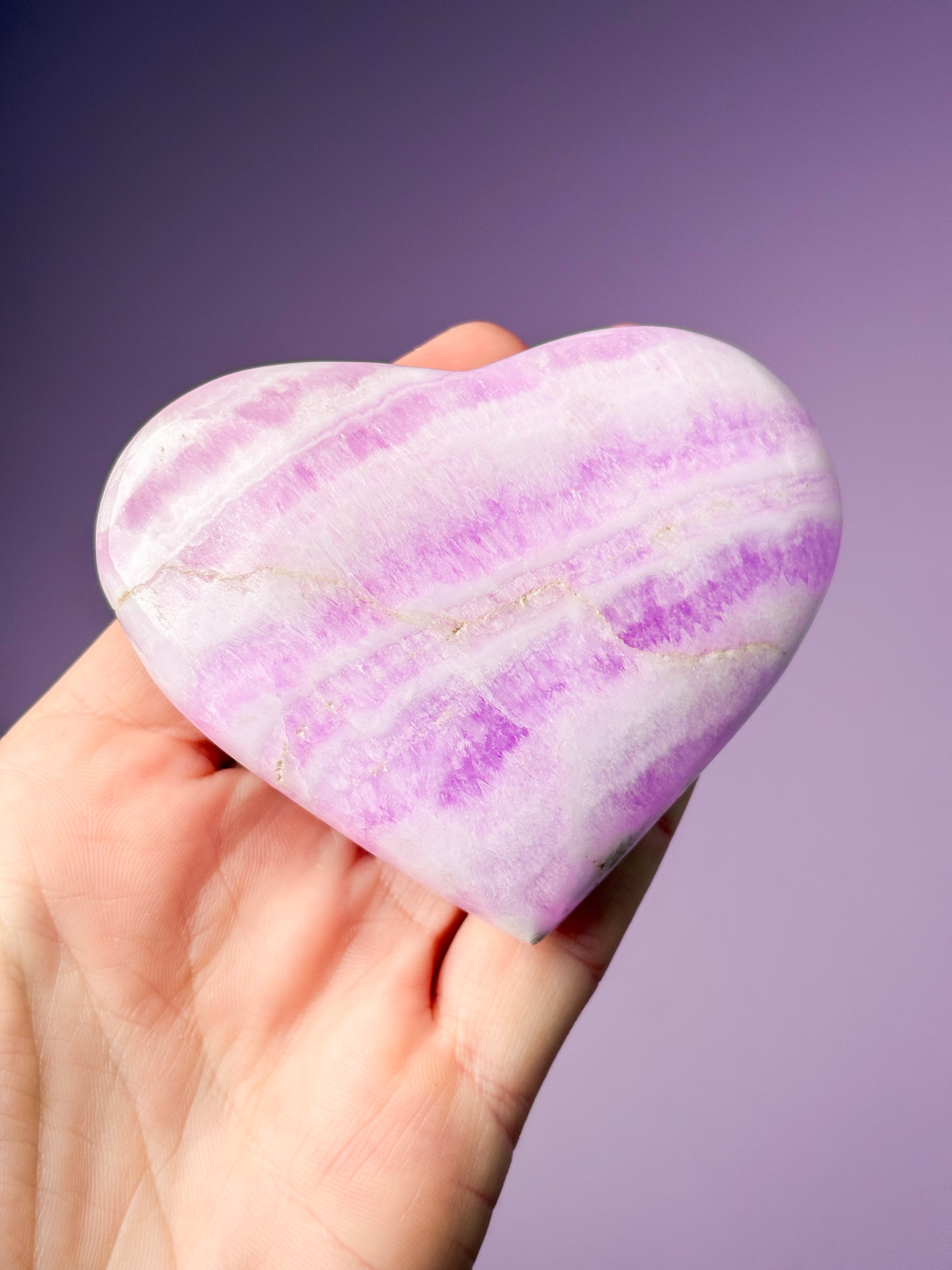 Rosa aragonithjärta (nr 15)