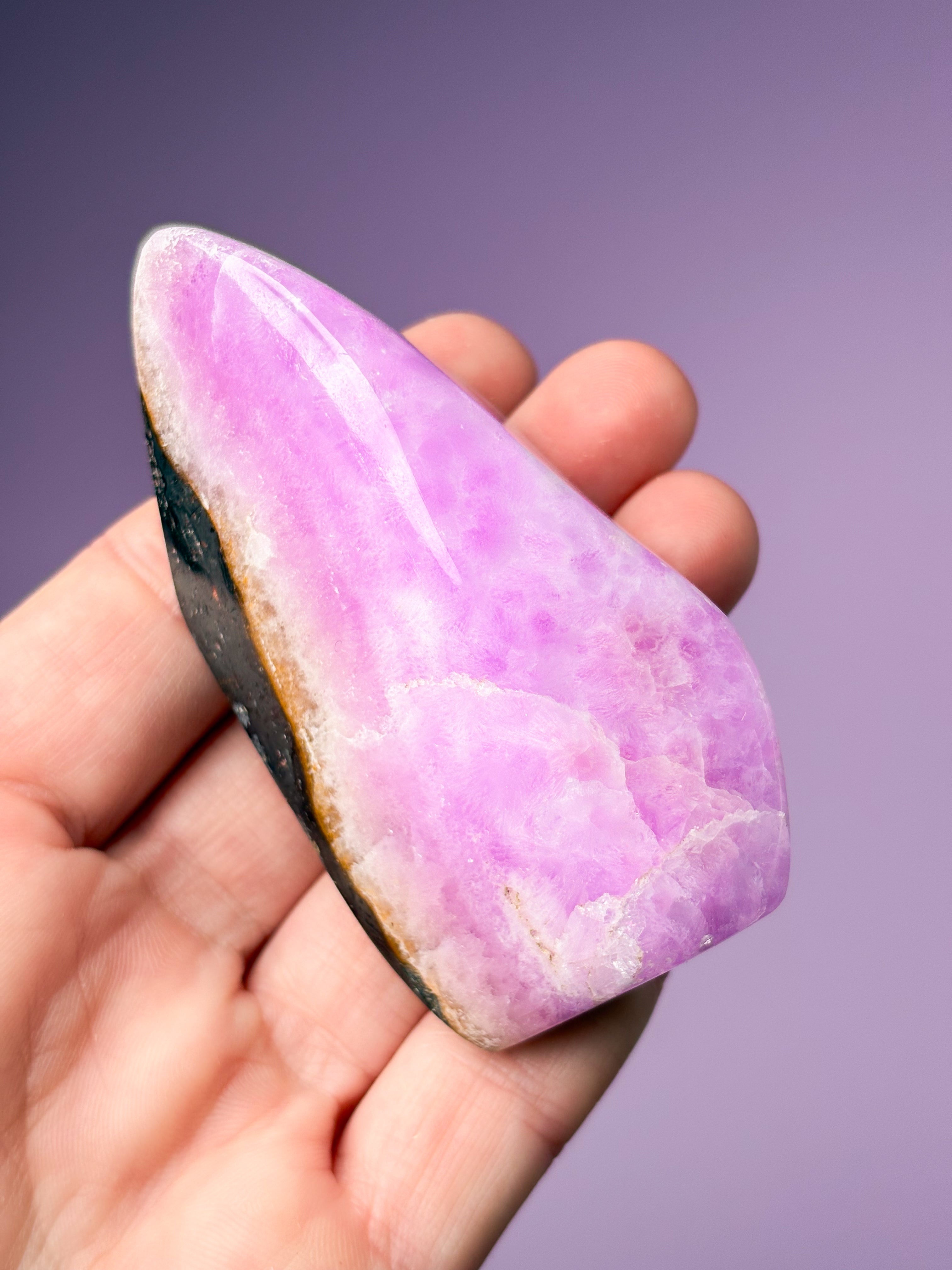 Rosa Aragonit Friform (Nr 3)