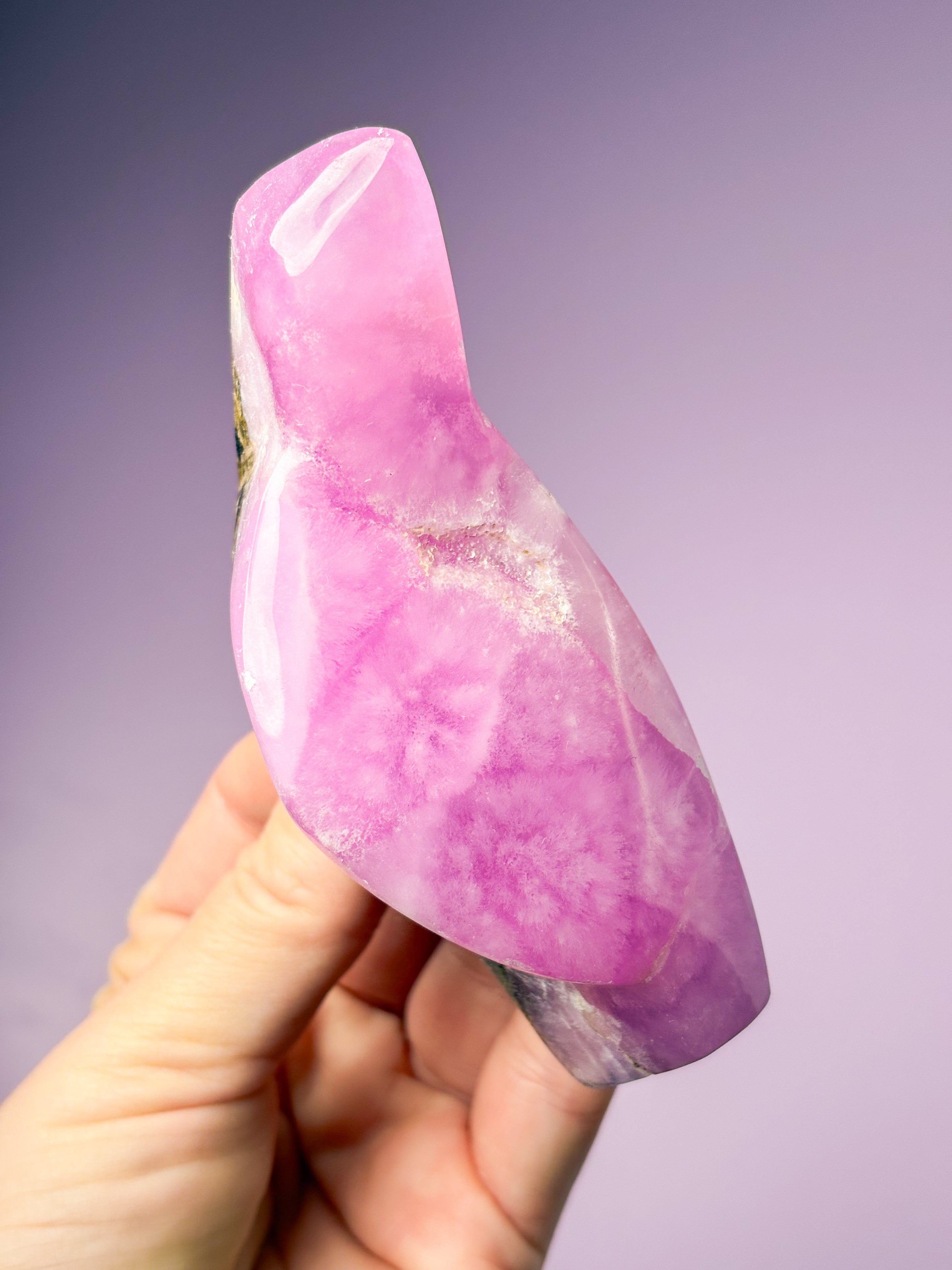 Rosa Aragonit Friform (nr 16)