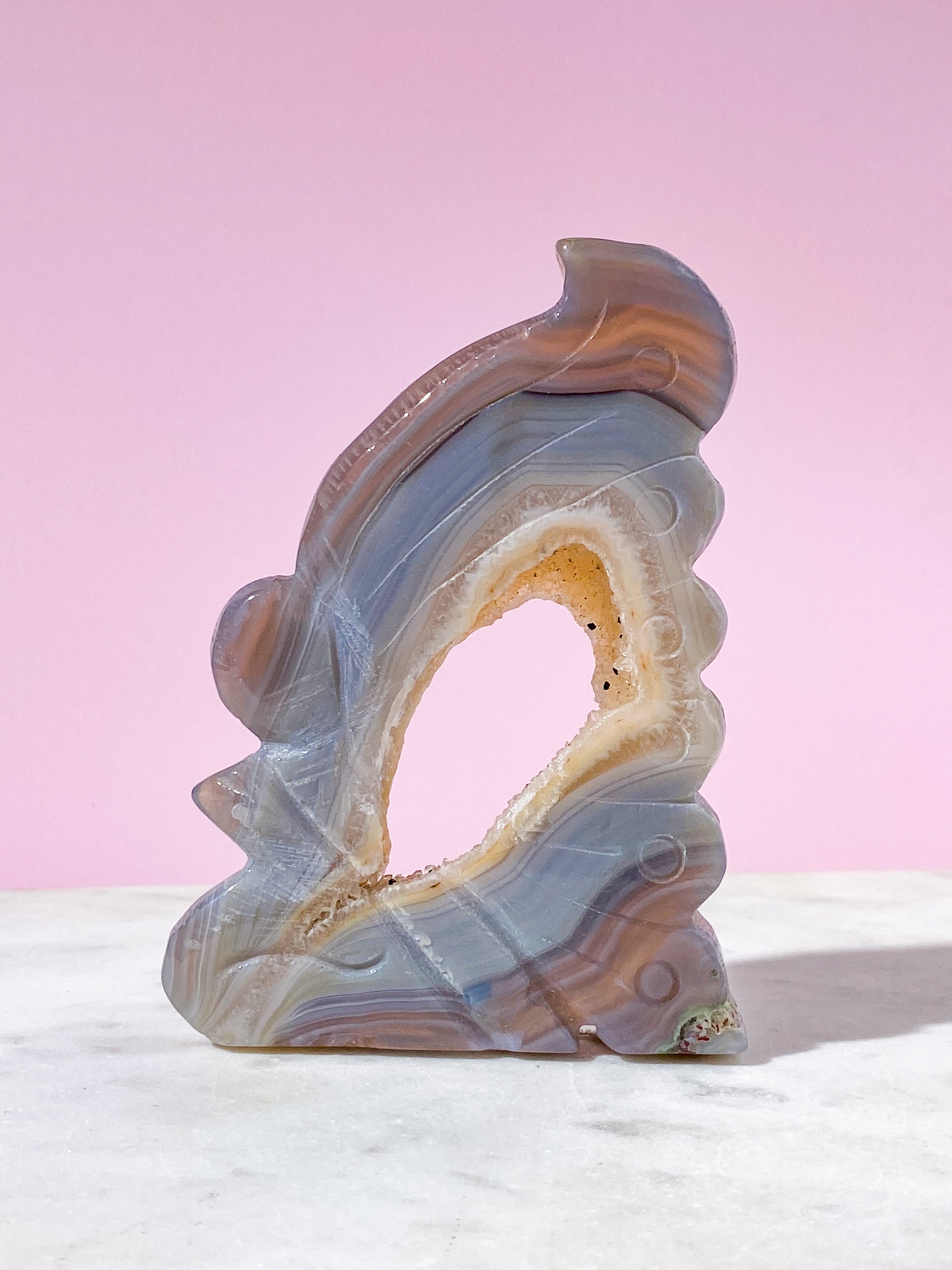 Druzy Agat Fe (Nr. 2)
