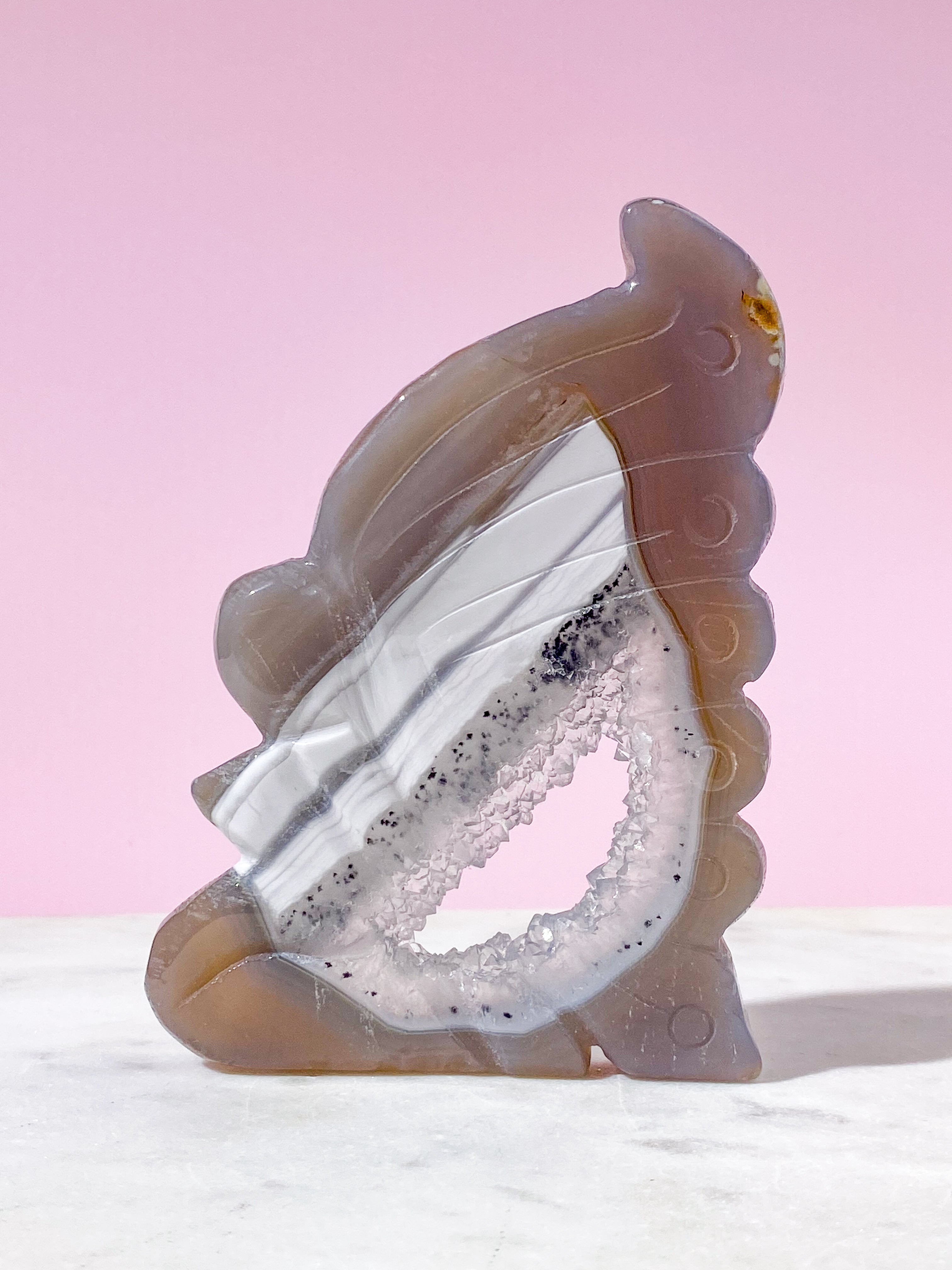 Druzy Agat Fe (Nr. 5)