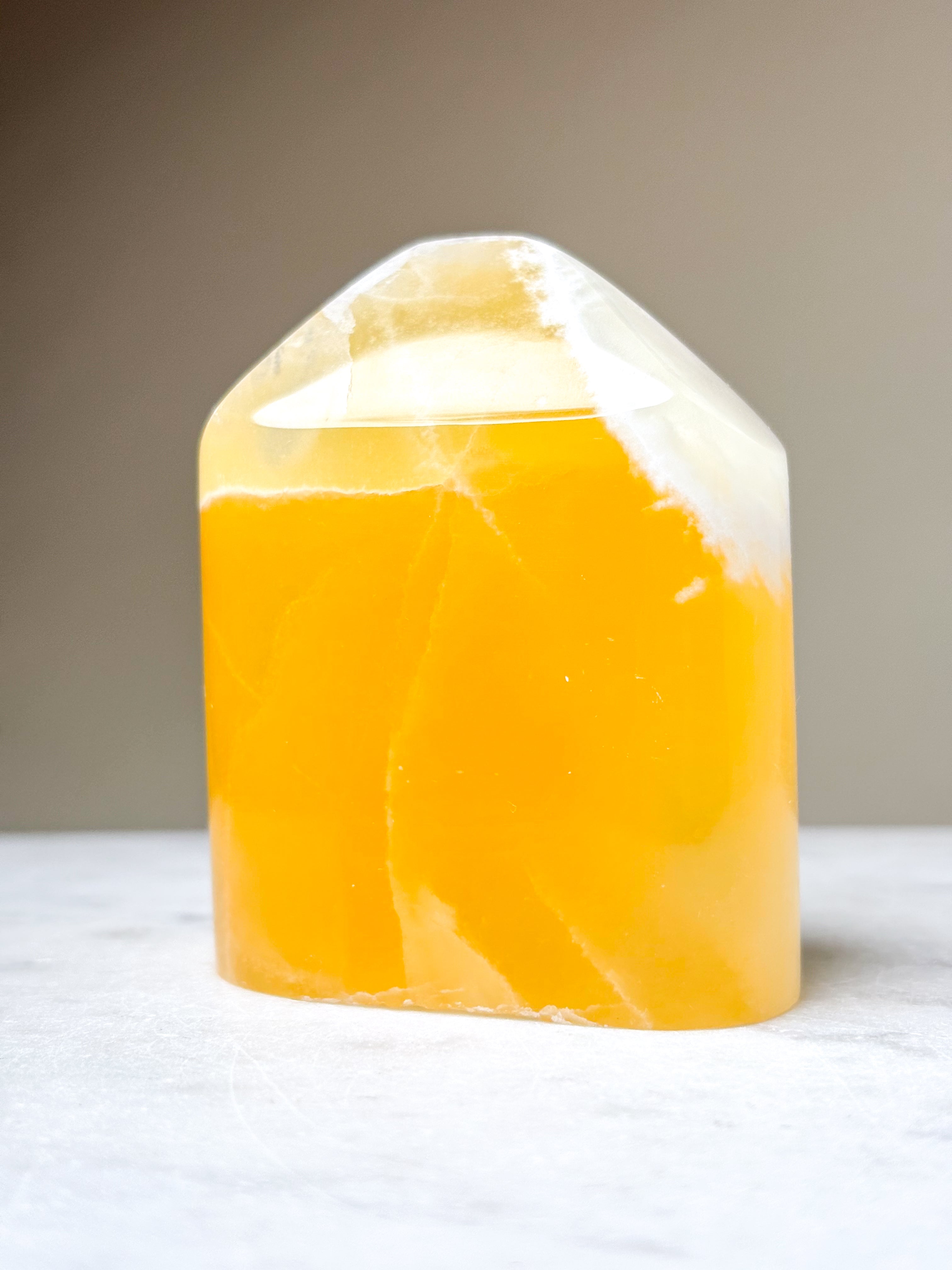 Honeycomb Calcite Tower (No. 17)