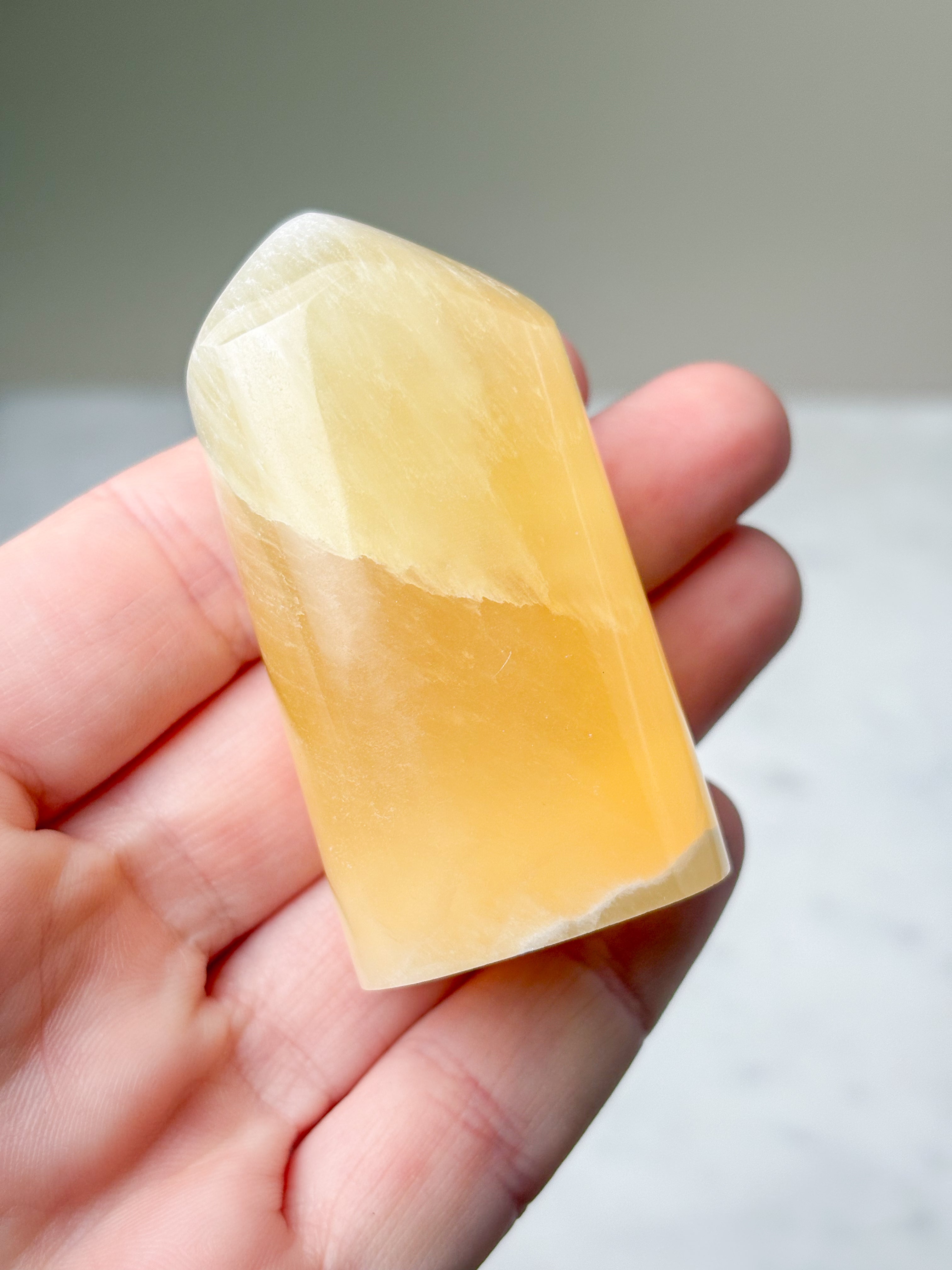 Honeycomb Calcite Tower (No. 18)