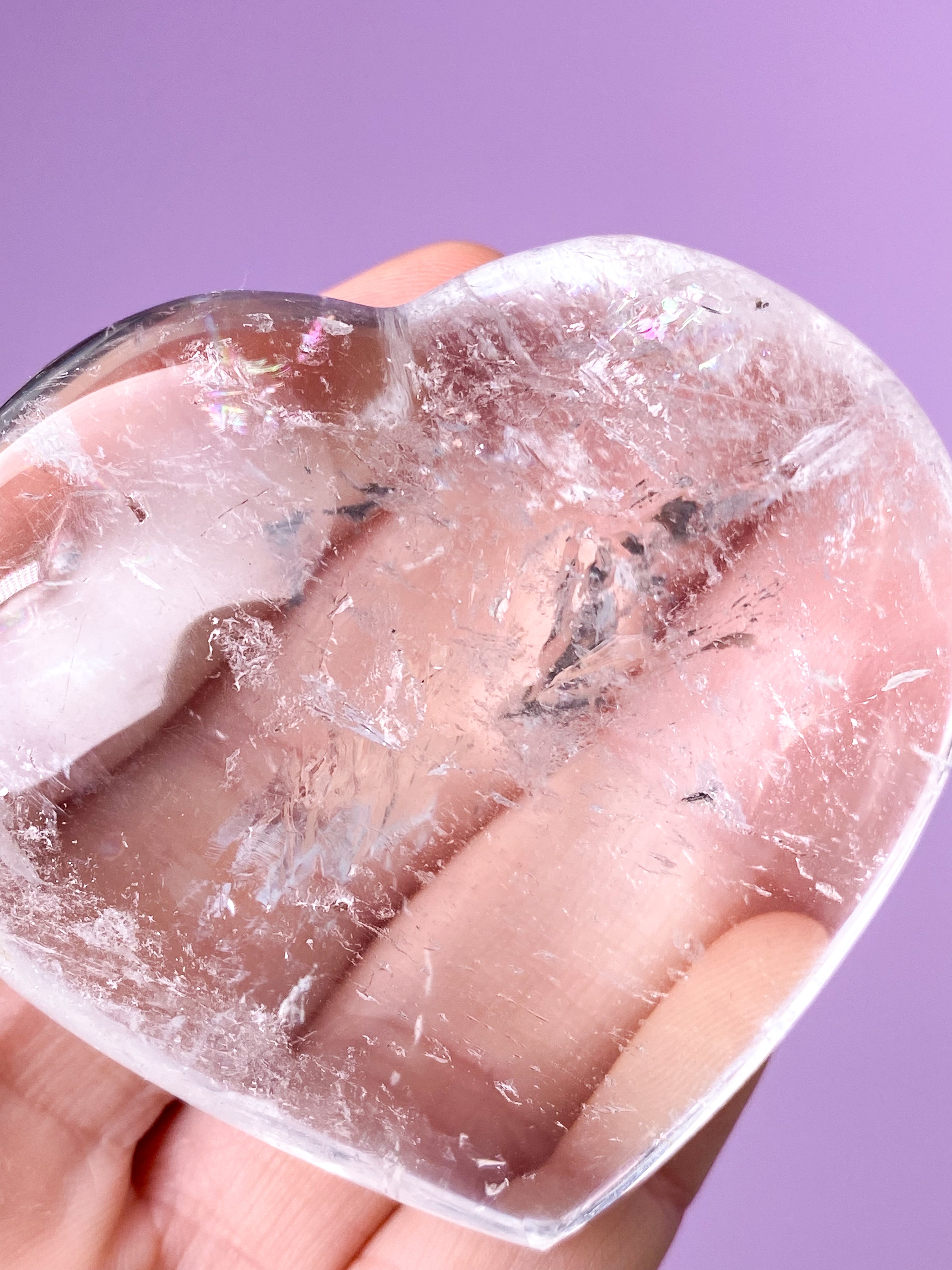 Bjergkrystal Hjerte (Nr. 6) Eksklusiv Kvalitet