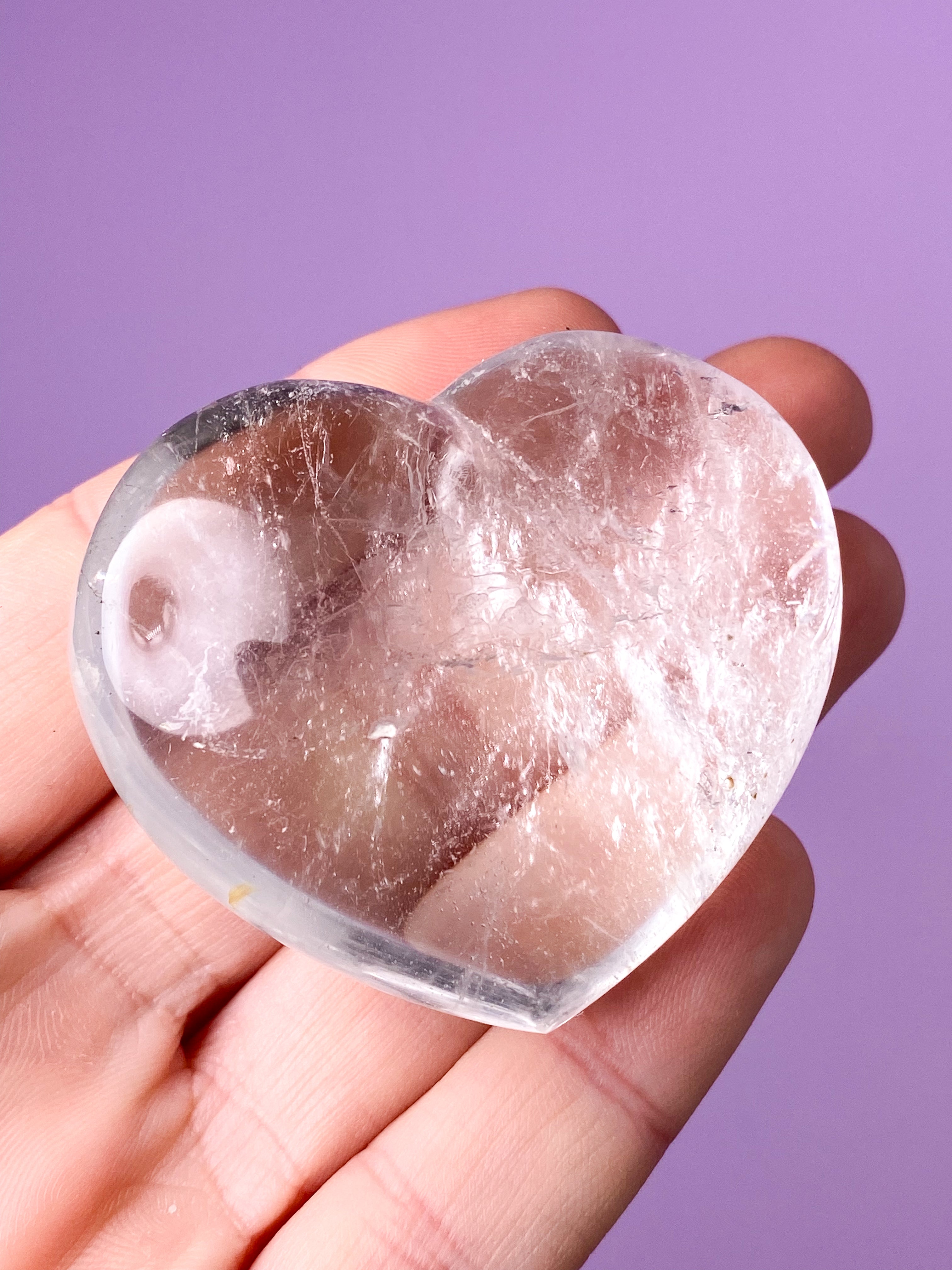 Bjergkrystal Hjerte (Nr. 7) Eksklusiv Kvalitet