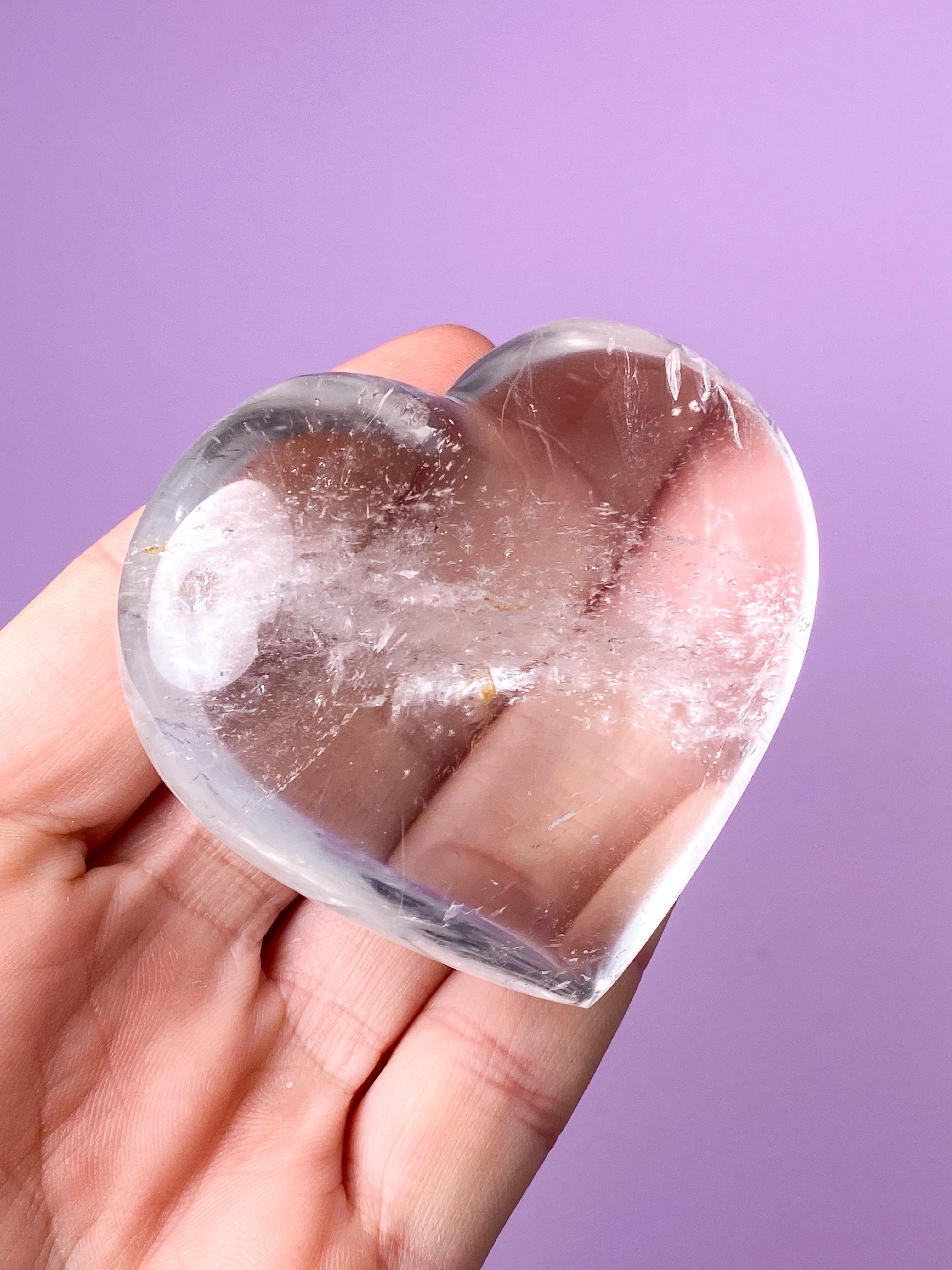 Bjergkrystal Hjerte (Nr. 10) Eksklusiv Kvalitet