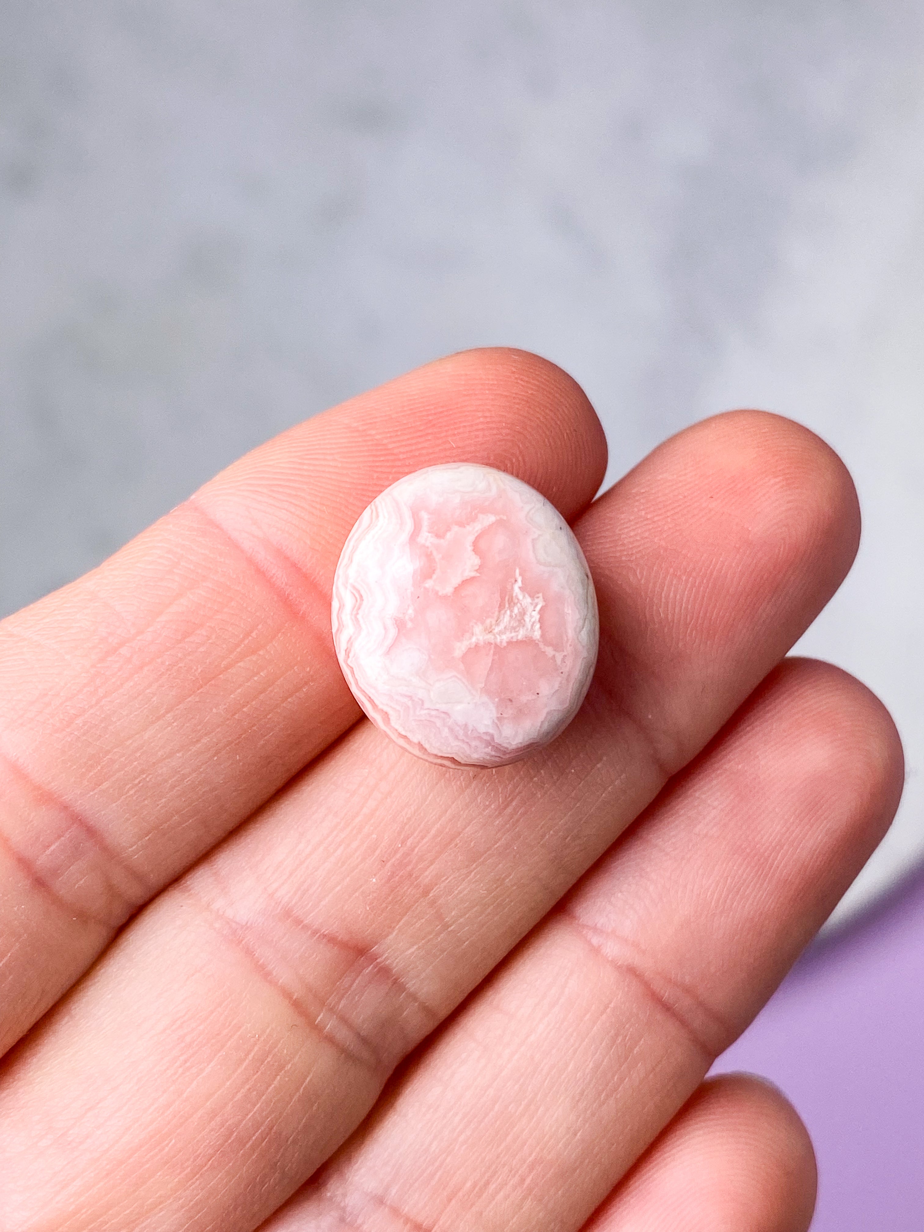 Rhodochrosit Poleret (Nr. 11) Eksklusiv Kvalitet