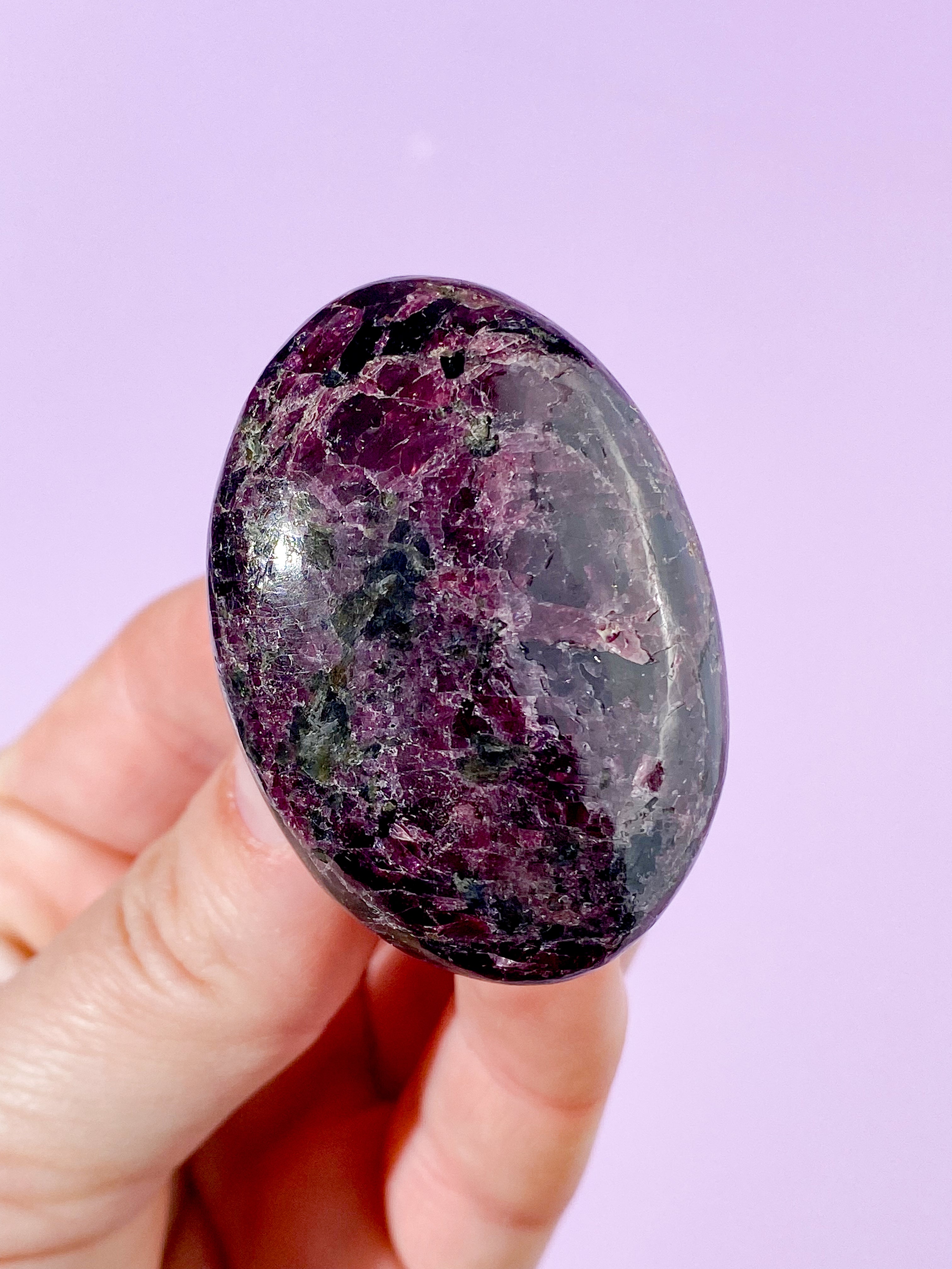 Gemmy Granat Palmstone (Nr. 12)