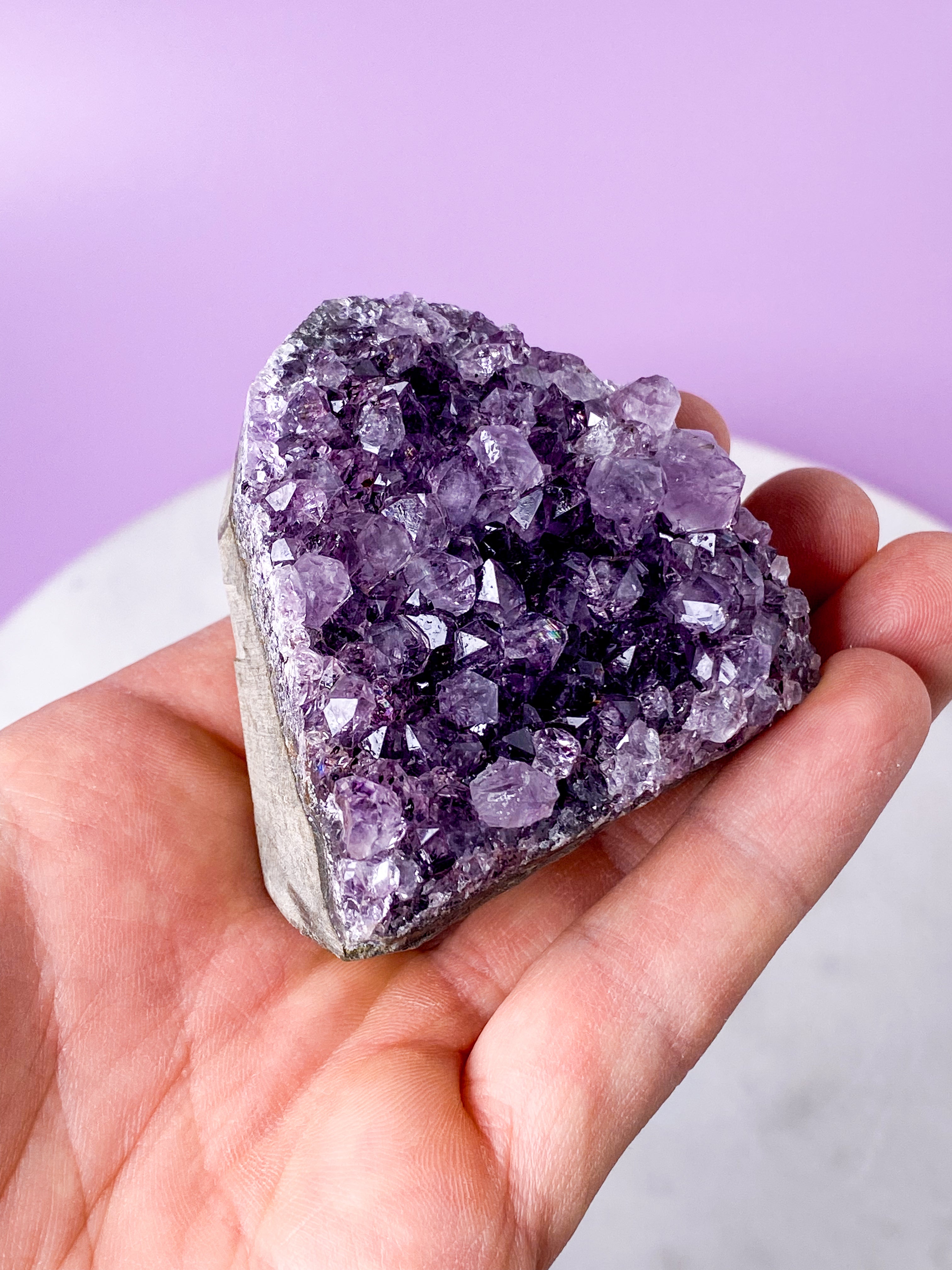 Stående Ametyst (Nr. 2)