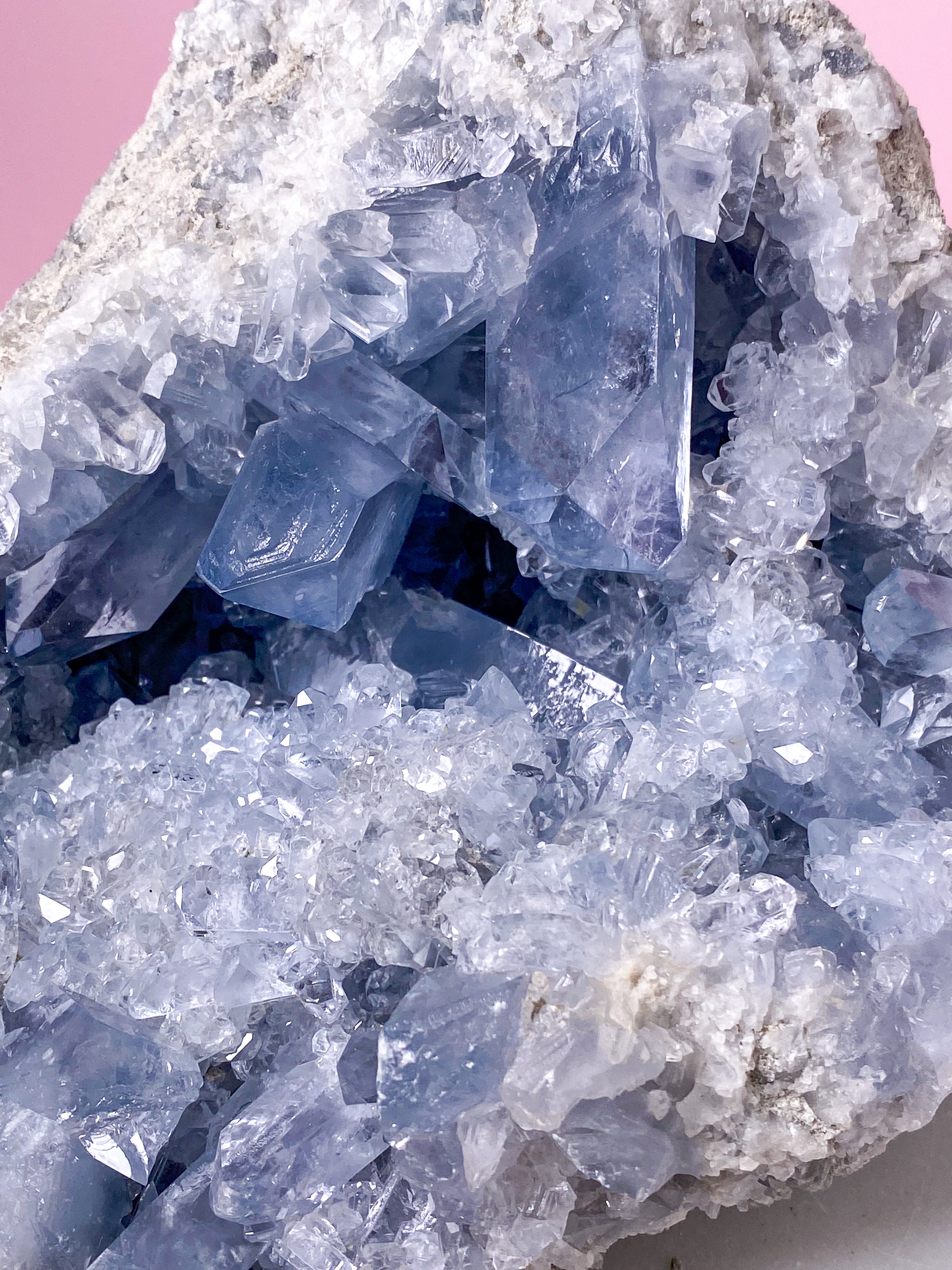 Celestite Cluster (No. 36)