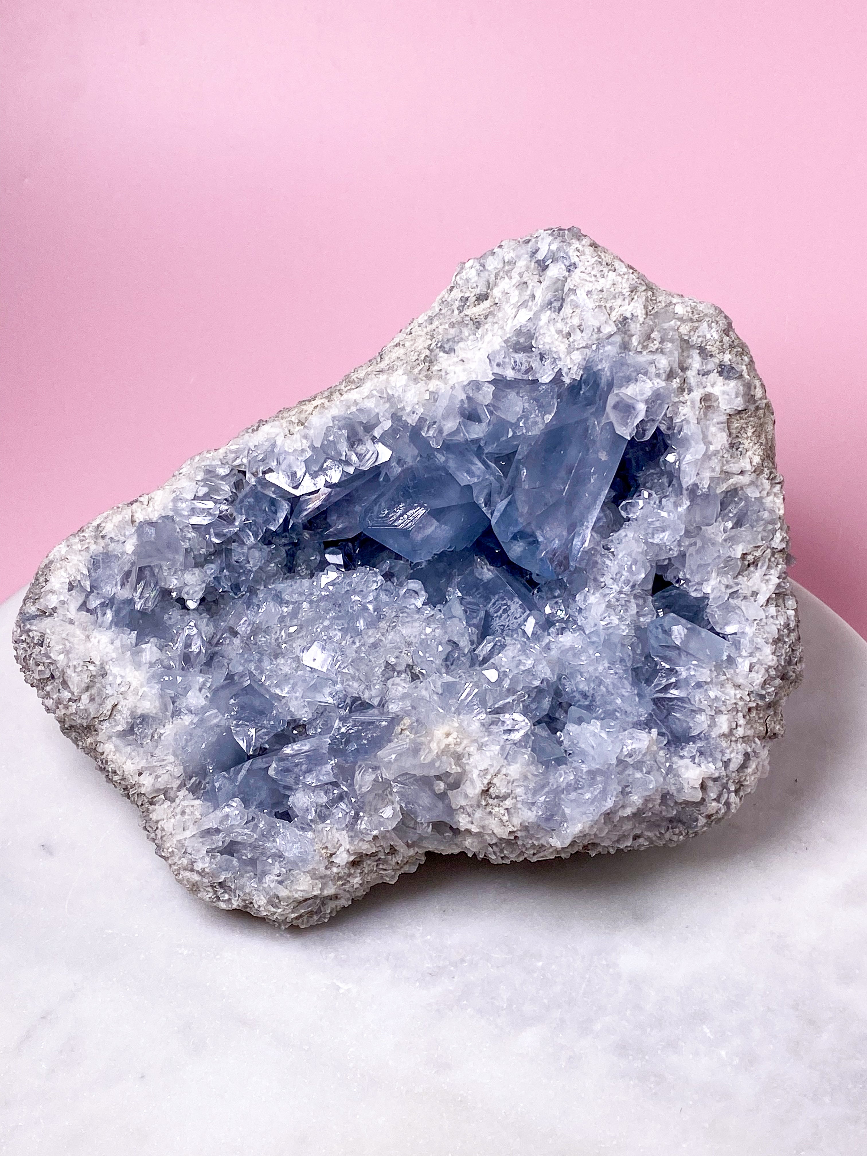 Celestite Cluster (No. 36)