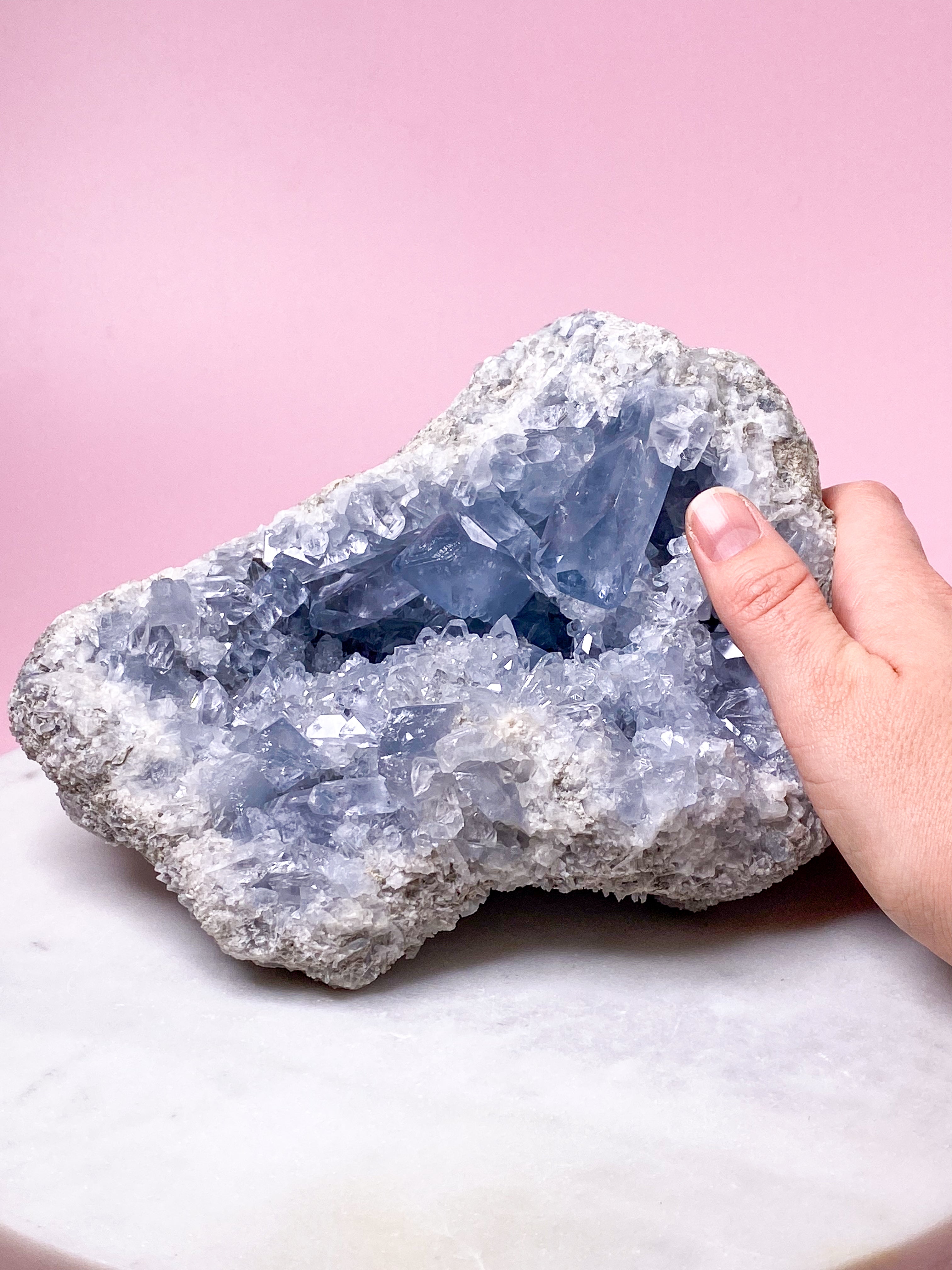 Celestite Cluster (No. 36)