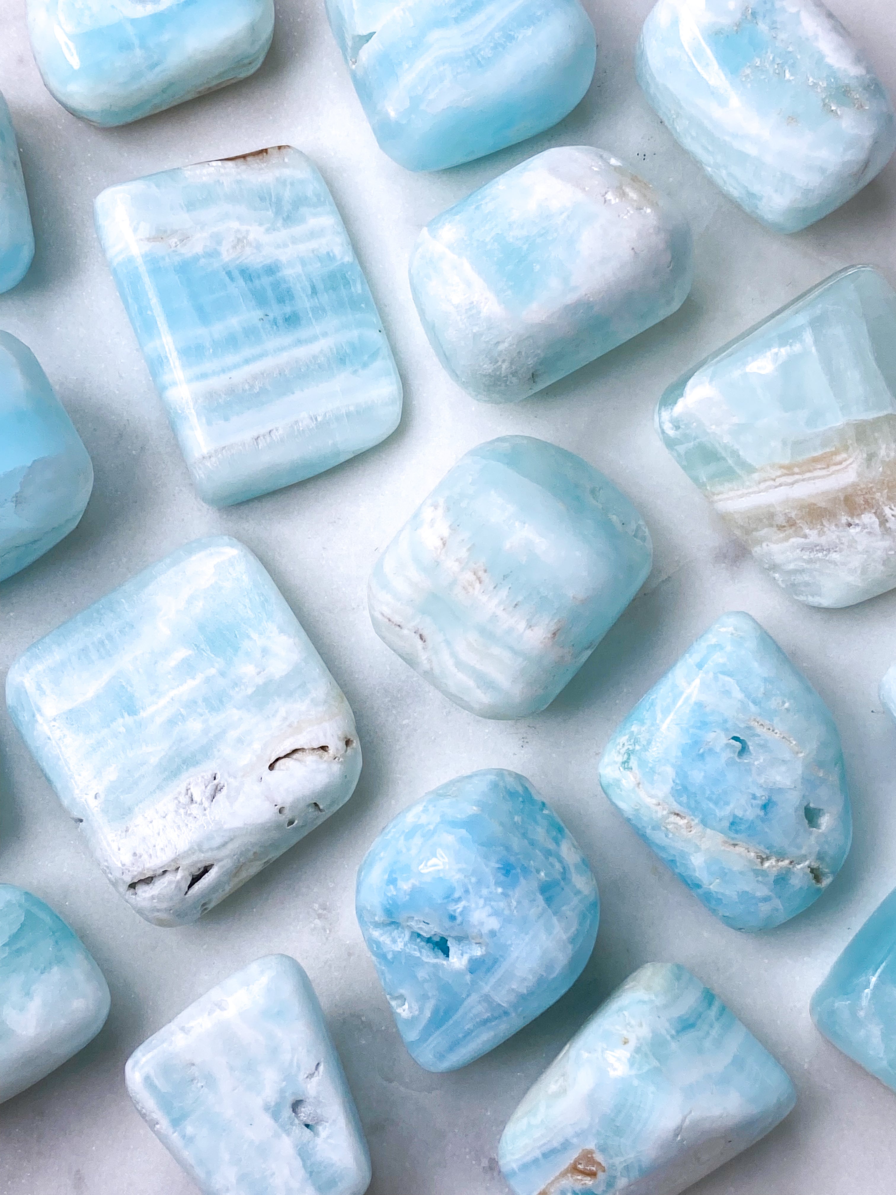 Caribbean Calcite Pocket Stone