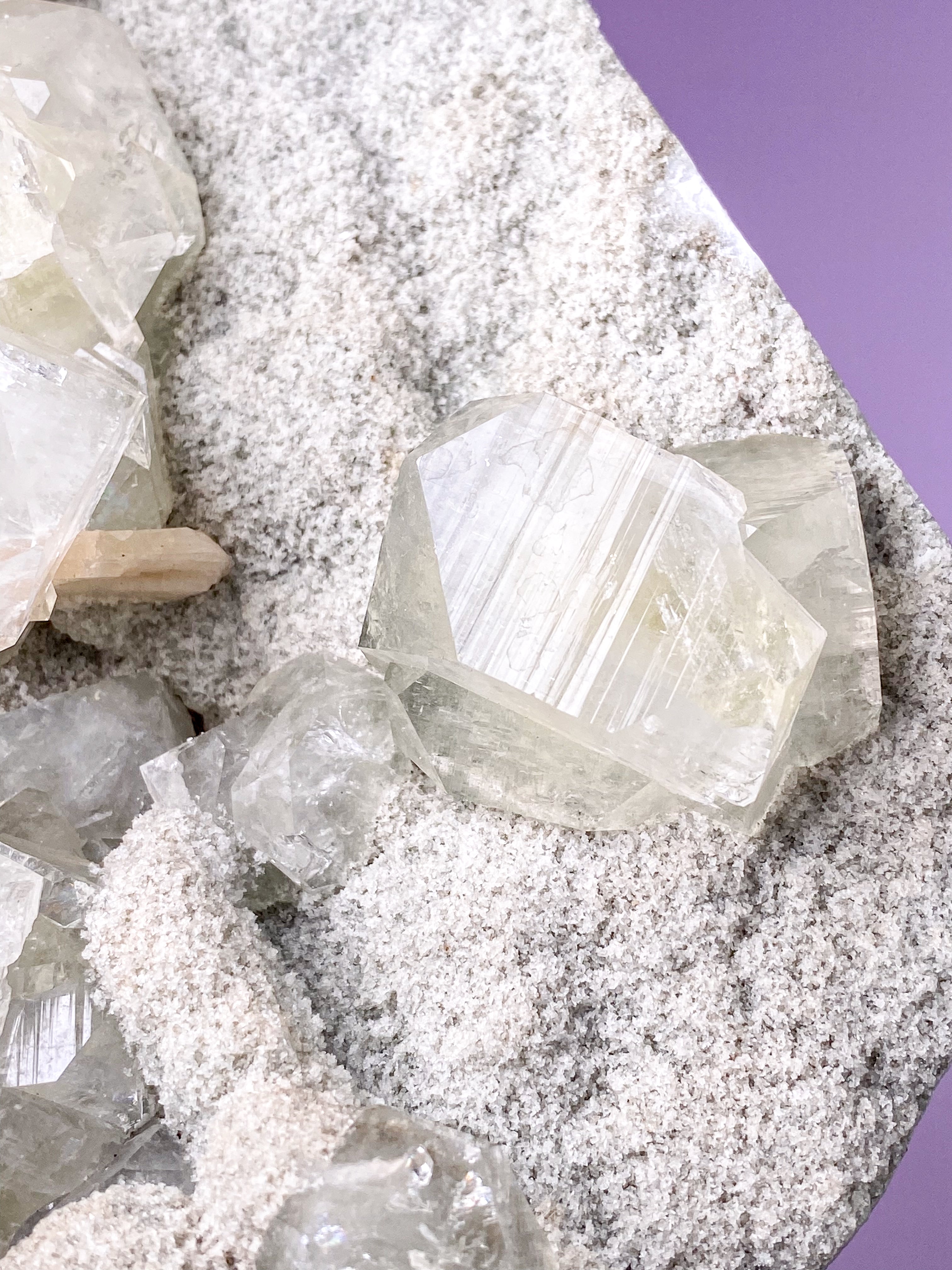 Apophyllit Klynge (Nr. 37)