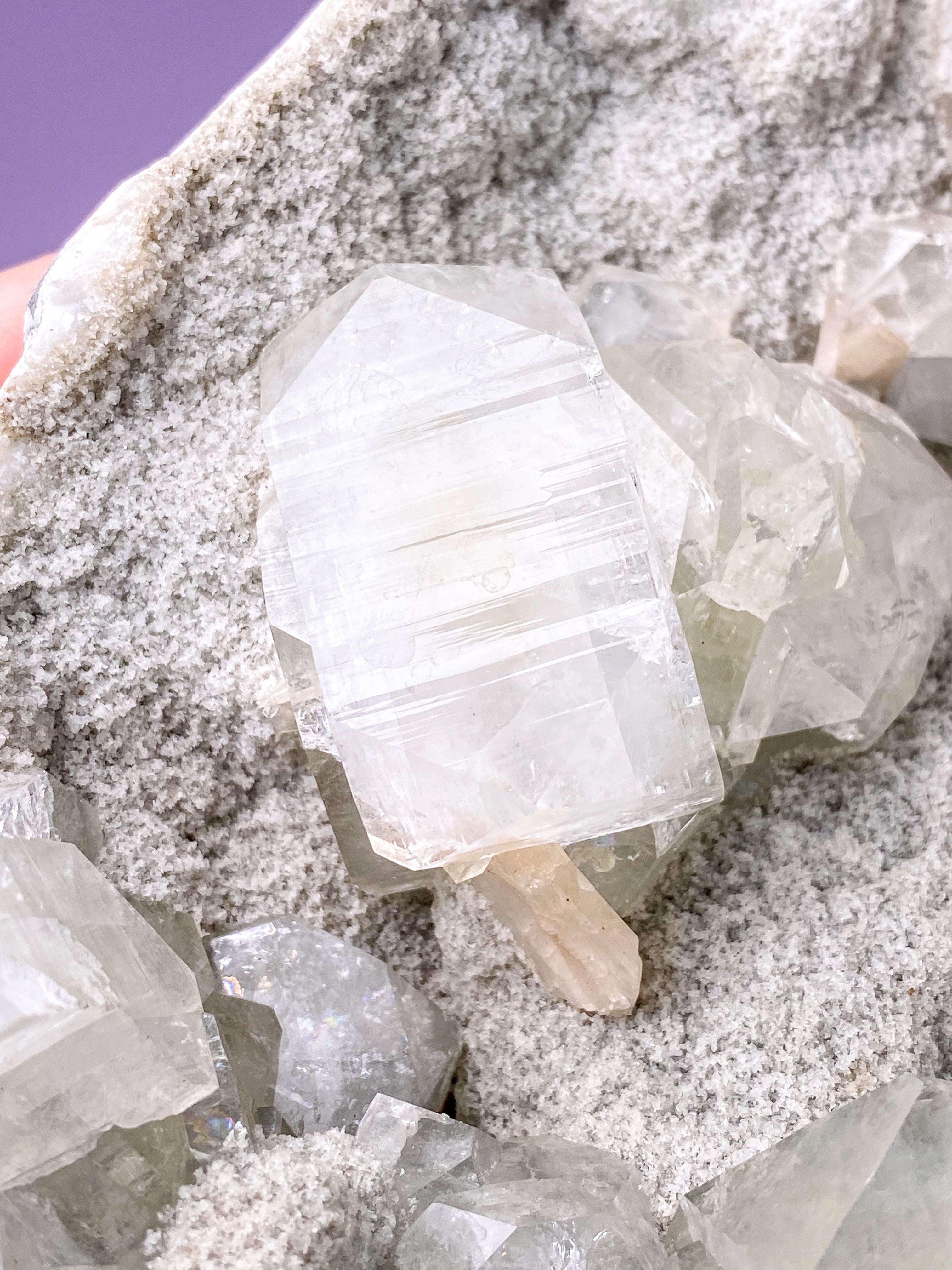 Apophyllit Klynge (Nr. 37)