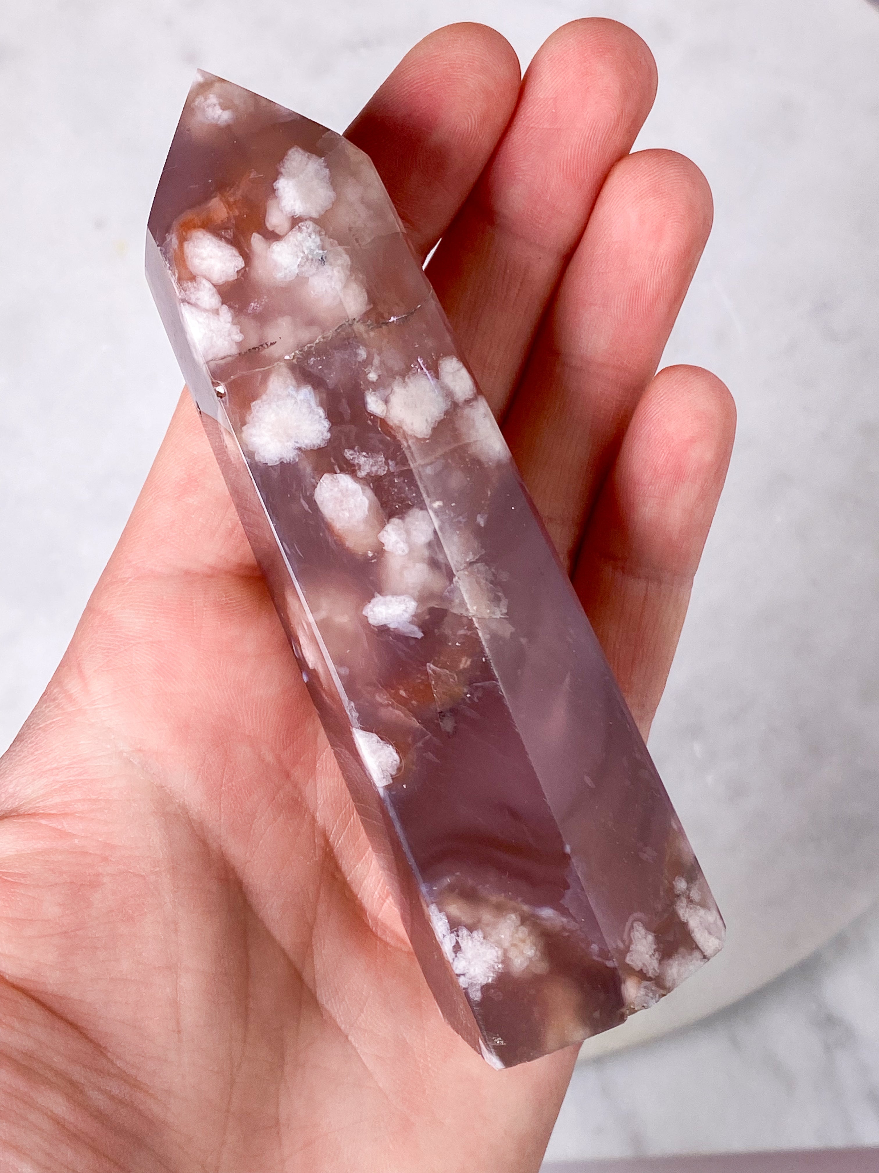 Blomme Blomster Agat Tårn (Nr. 2)