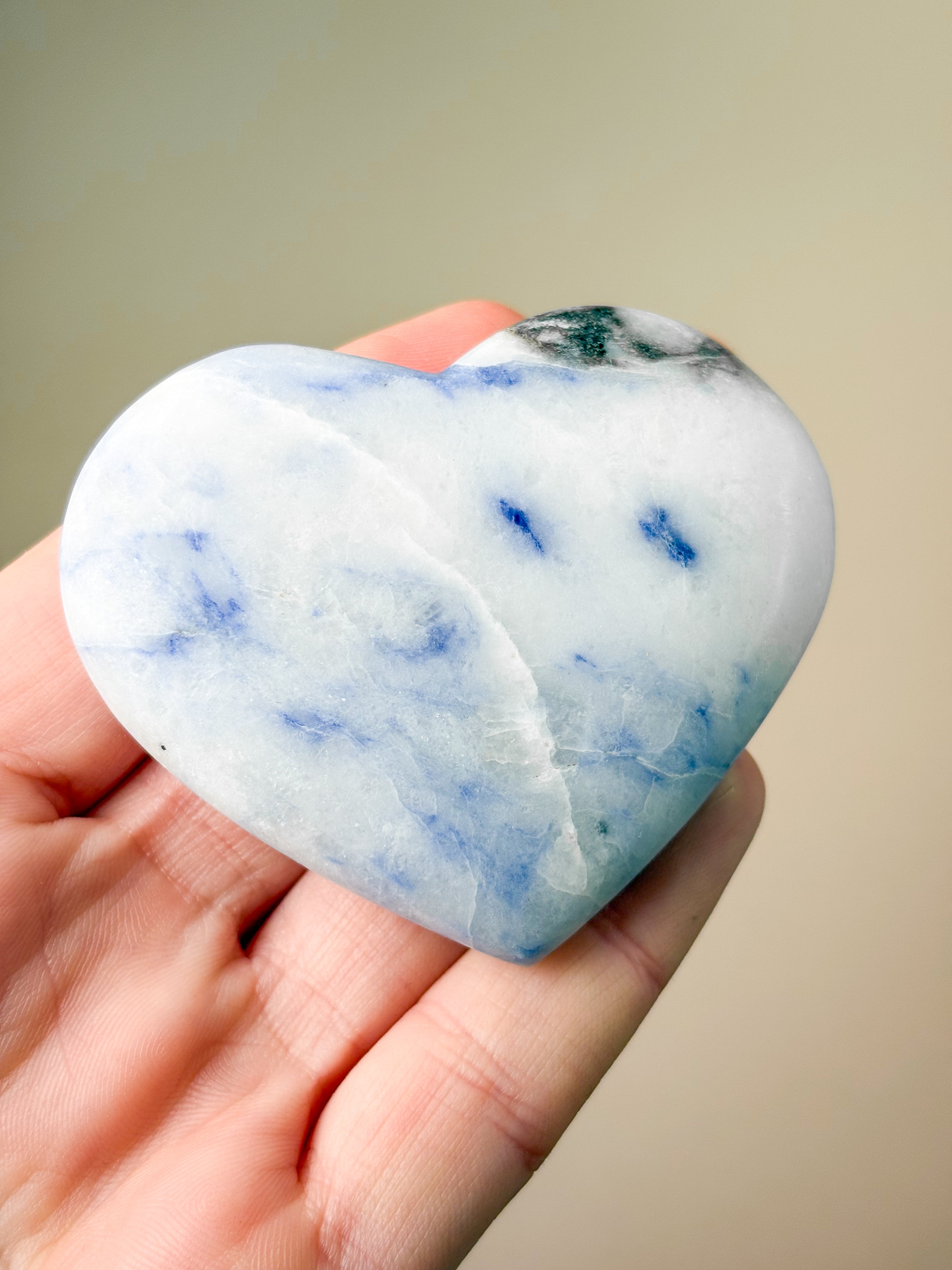 Afghanite Heart (No. 4)