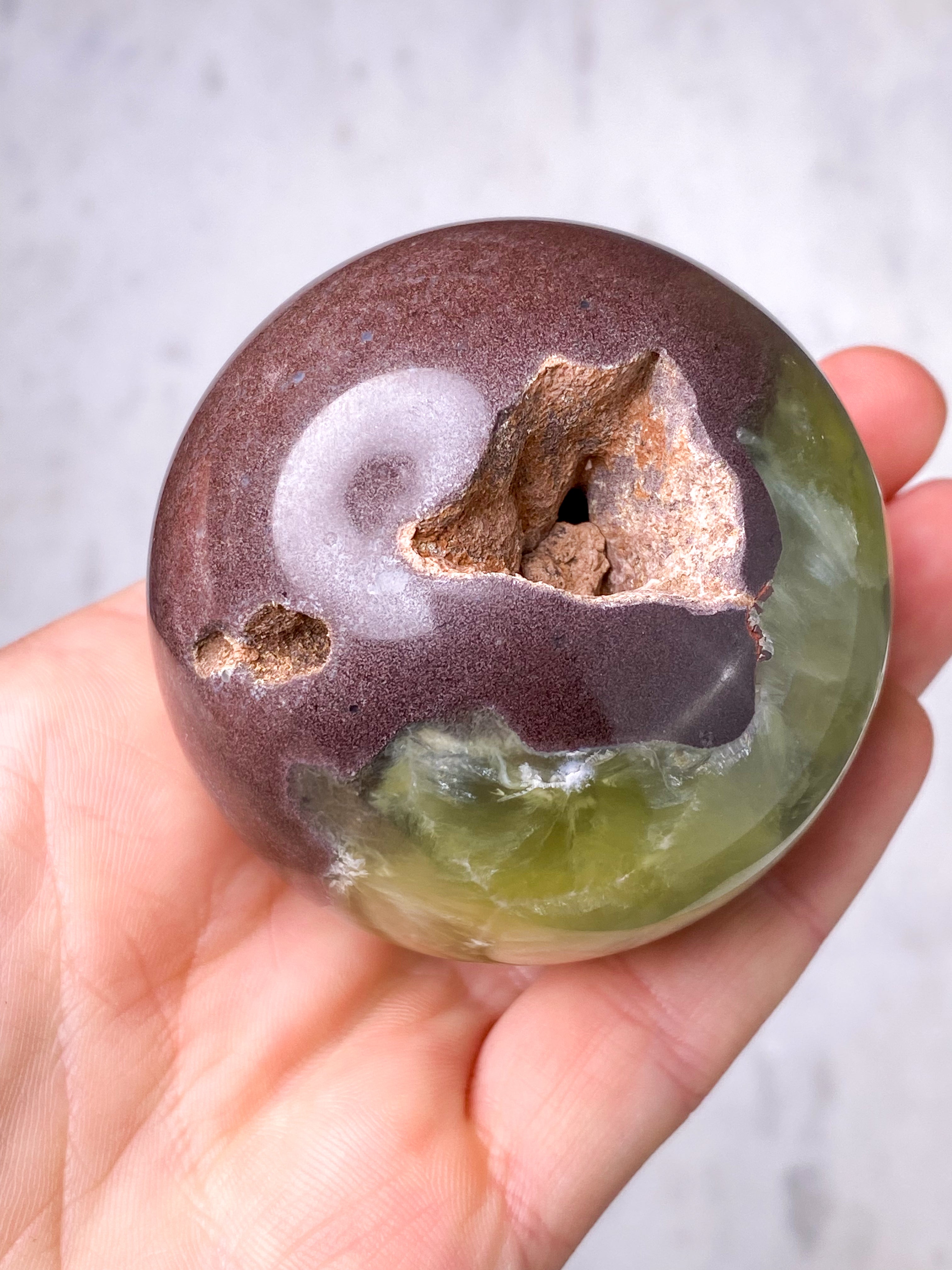 Prehnite Cluster (No. 8)