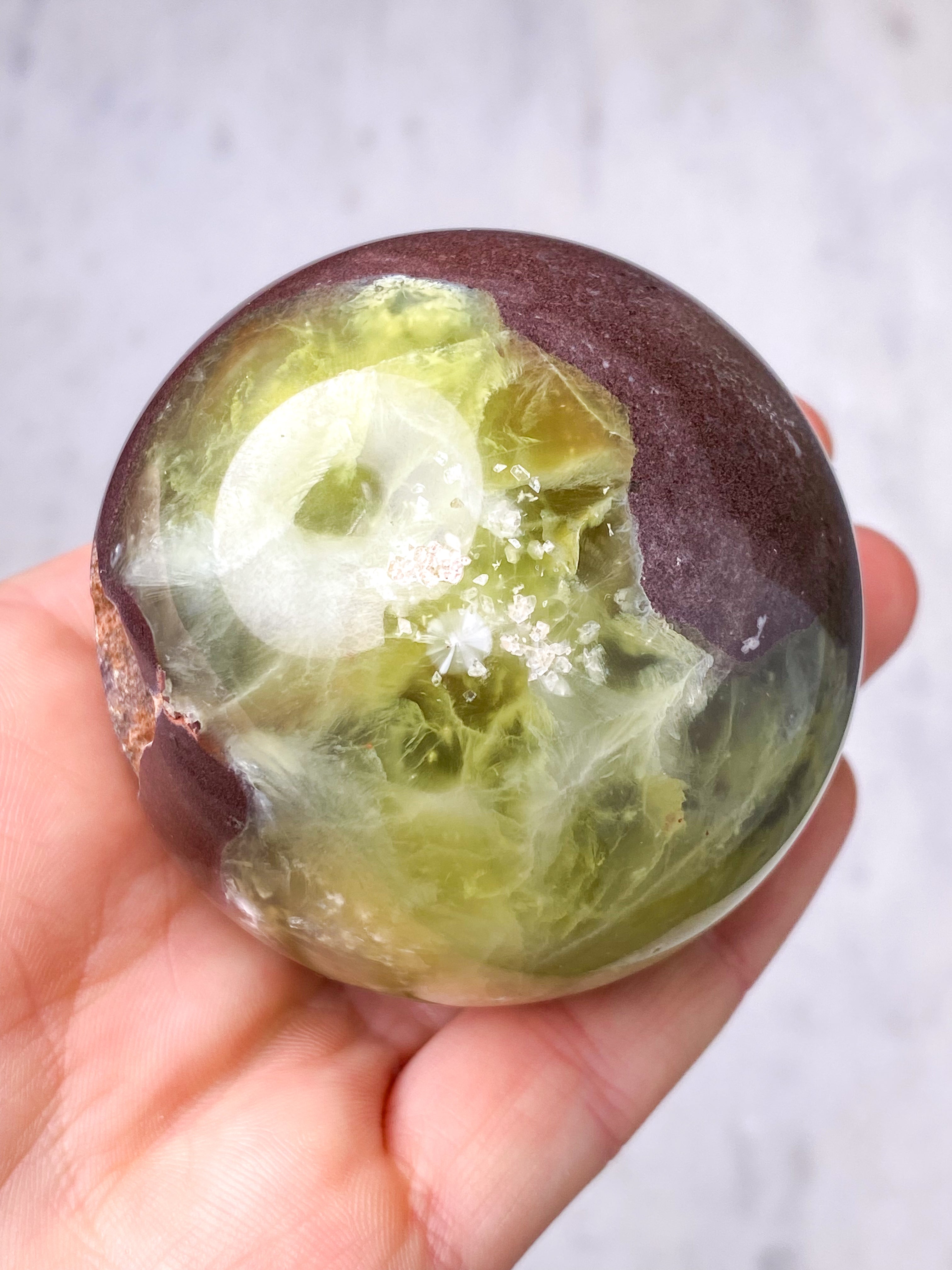 Prehnite Cluster (No. 8)