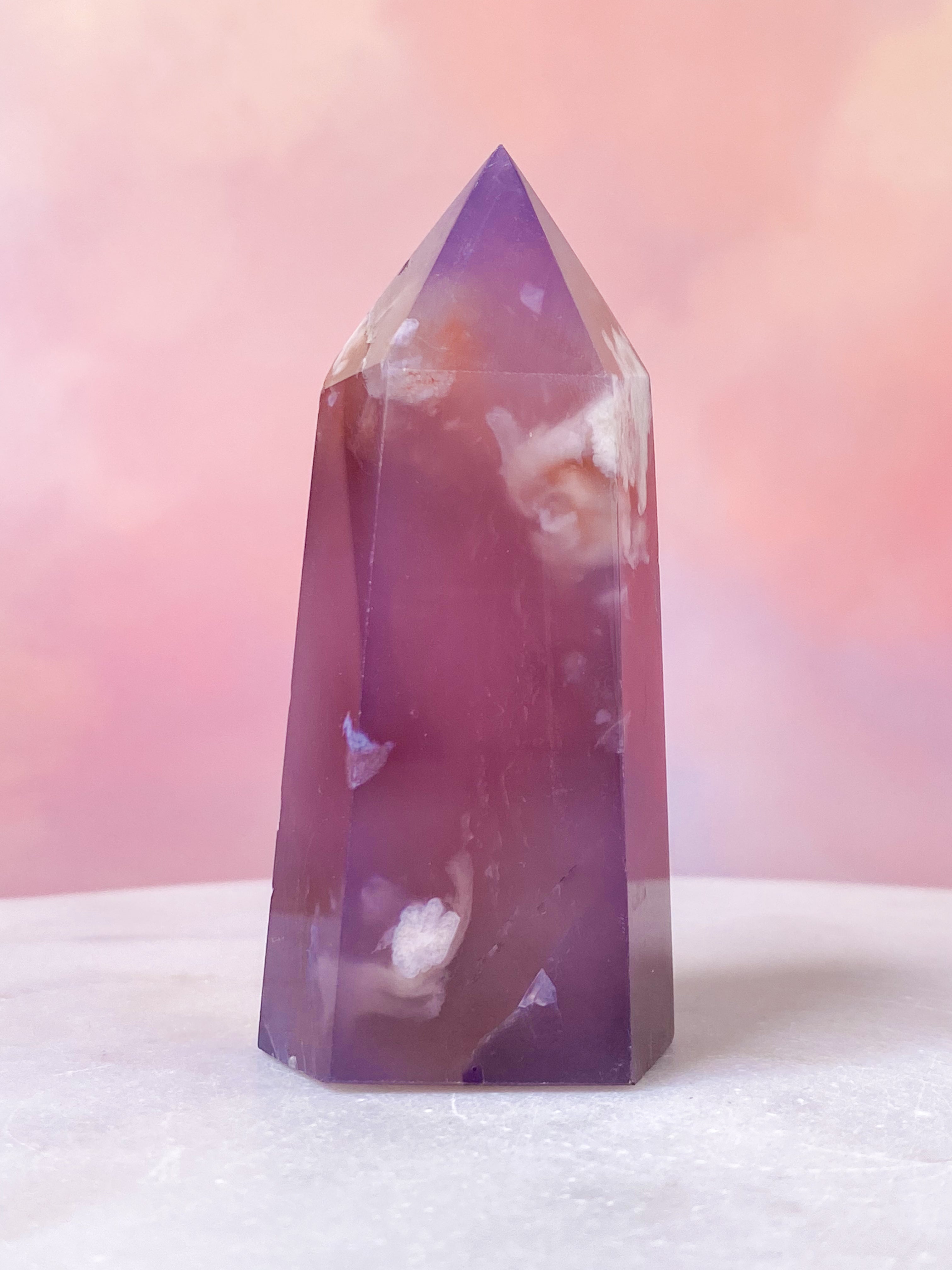 Blomme Blomster Agat Tårn (Nr. 12)