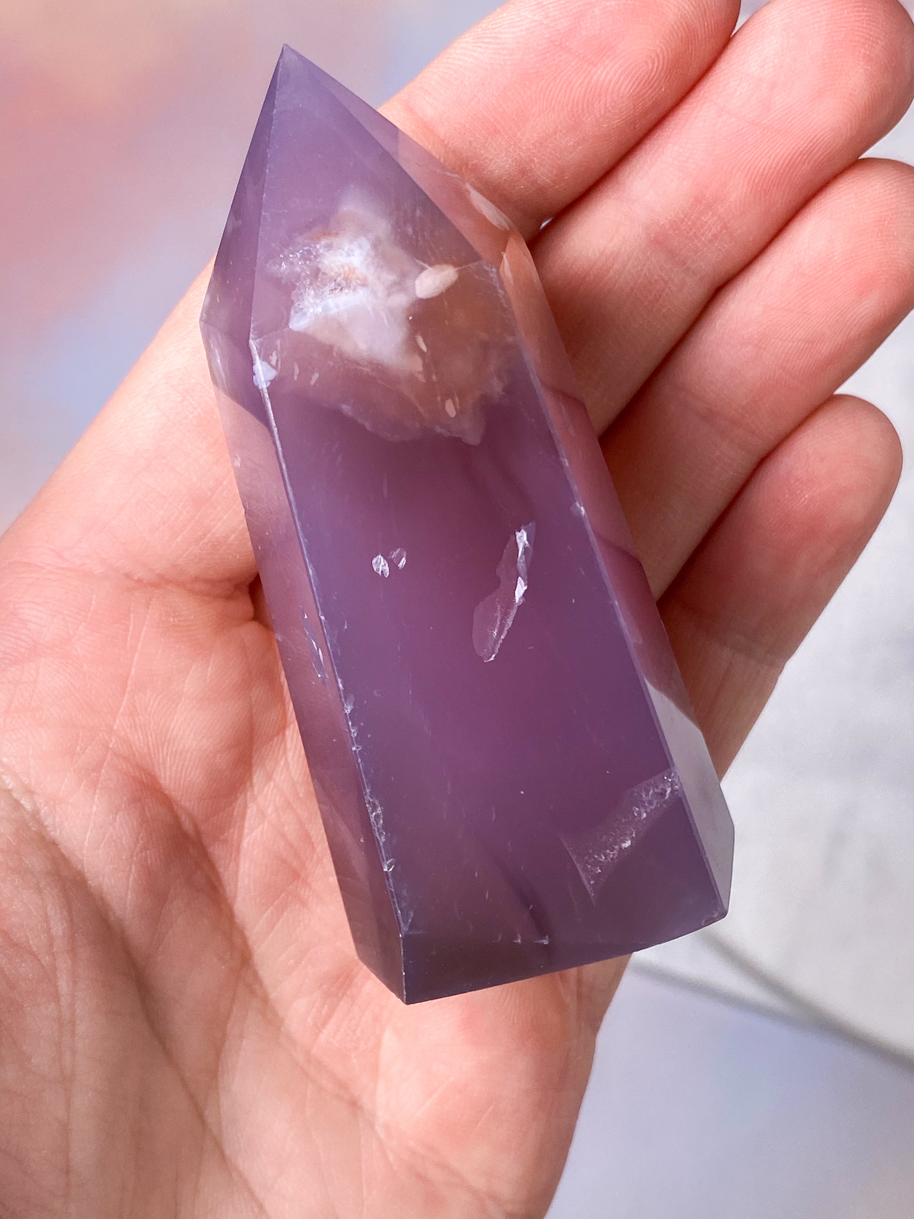 Blomme Blomster Agat Tårn (Nr. 12)