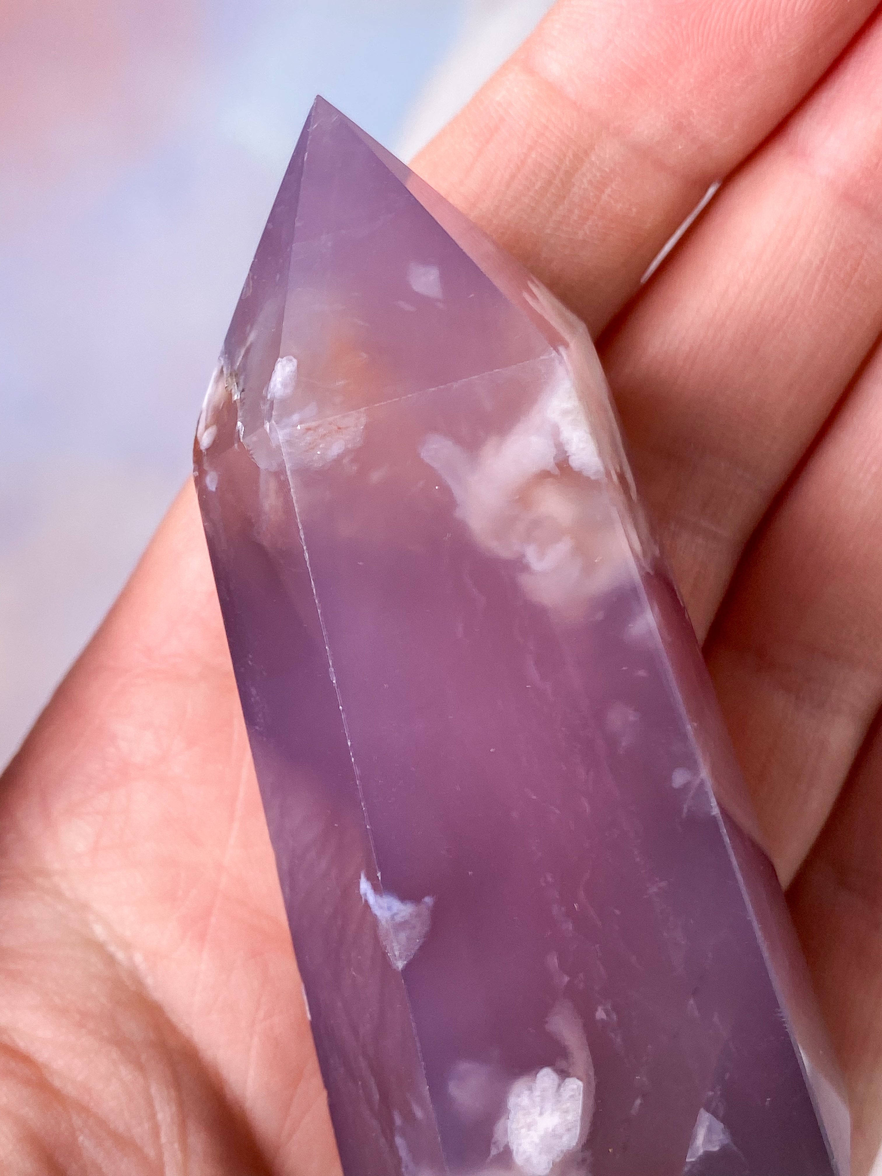 Blomme Blomster Agat Tårn (Nr. 12)