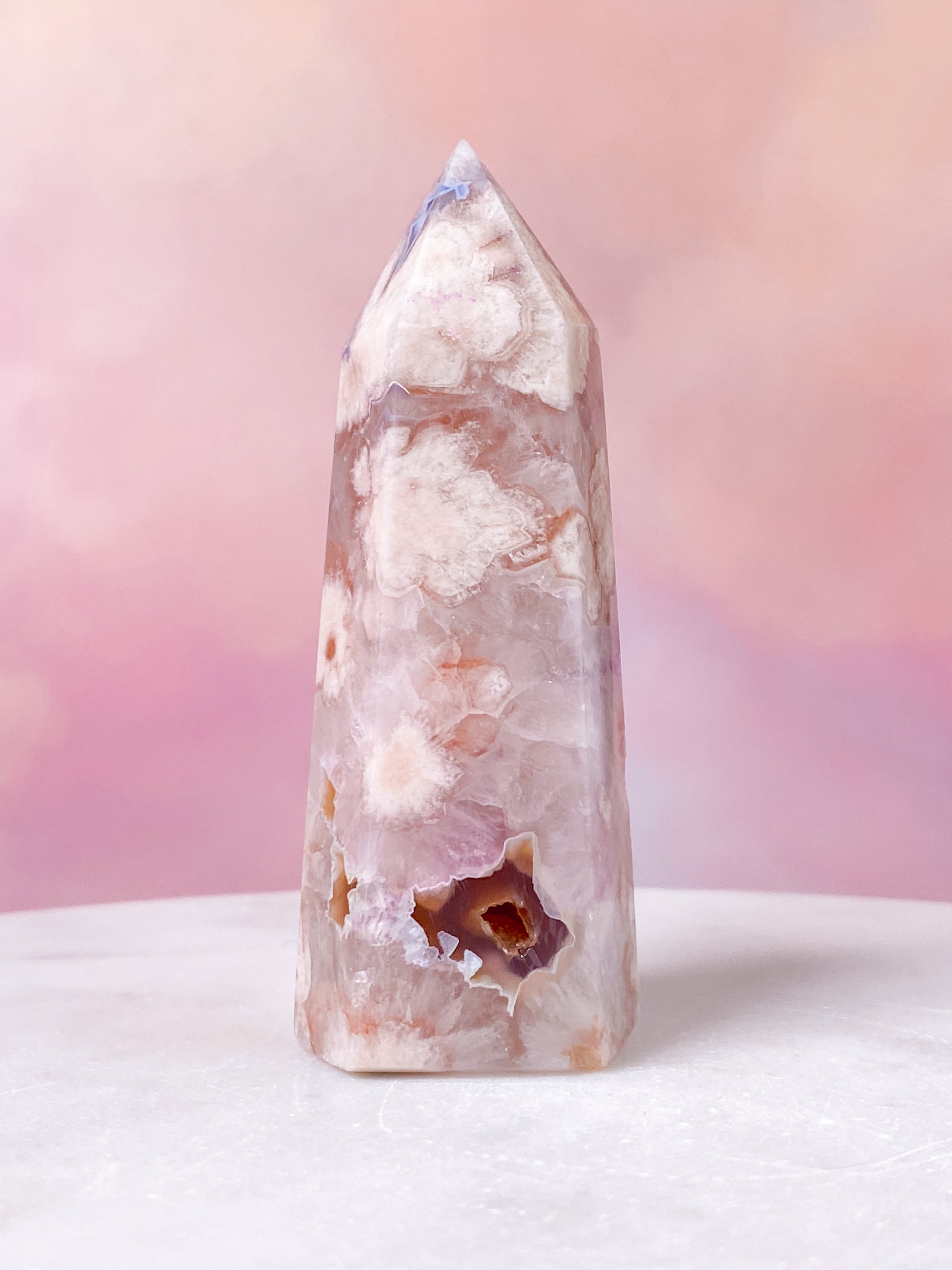 Blomme Blomster Agat Tårn (Nr. 15)