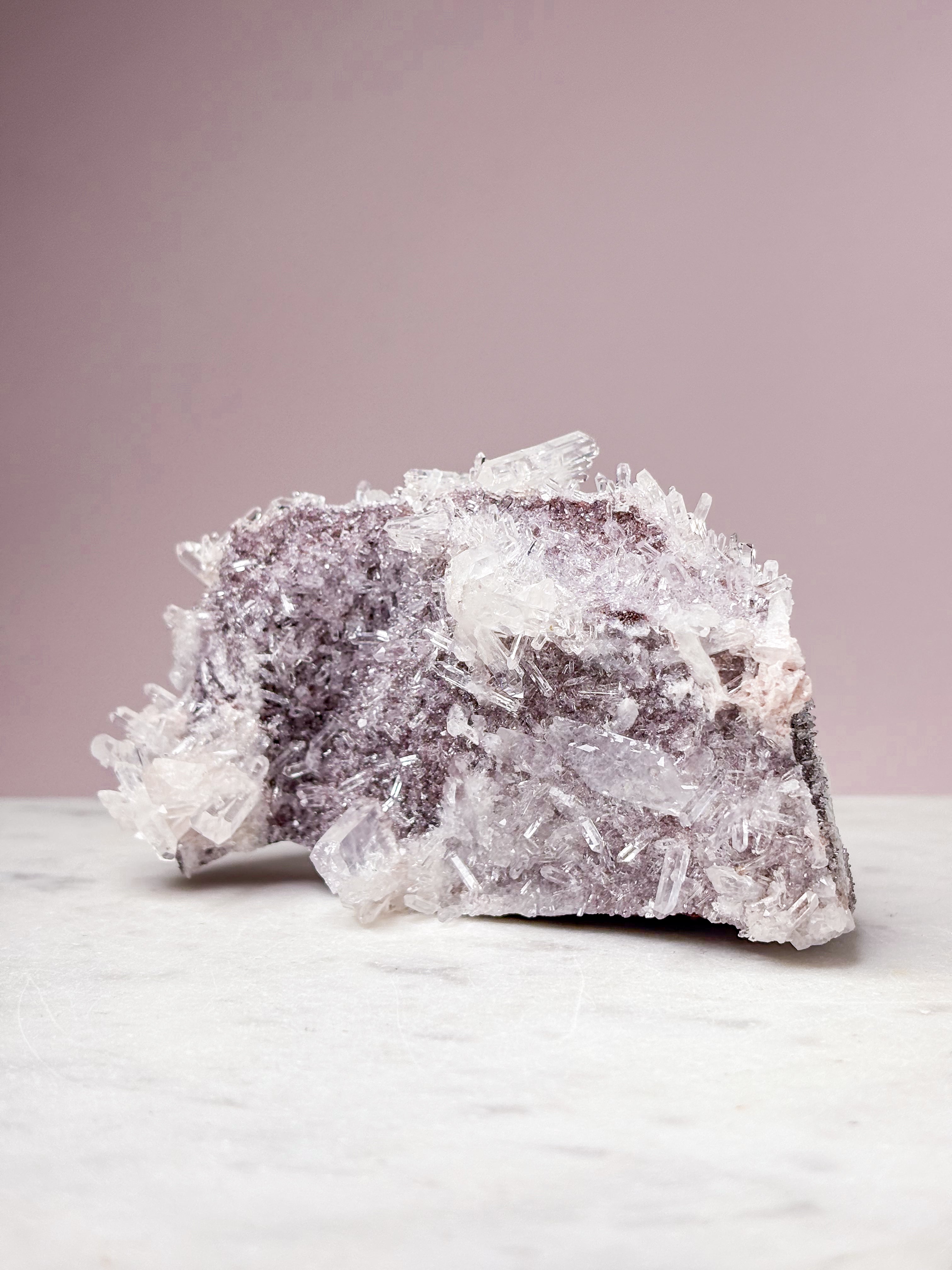 Purple Colombian Lemuria Quartz Cluster (No. 5) Exclusive Quality