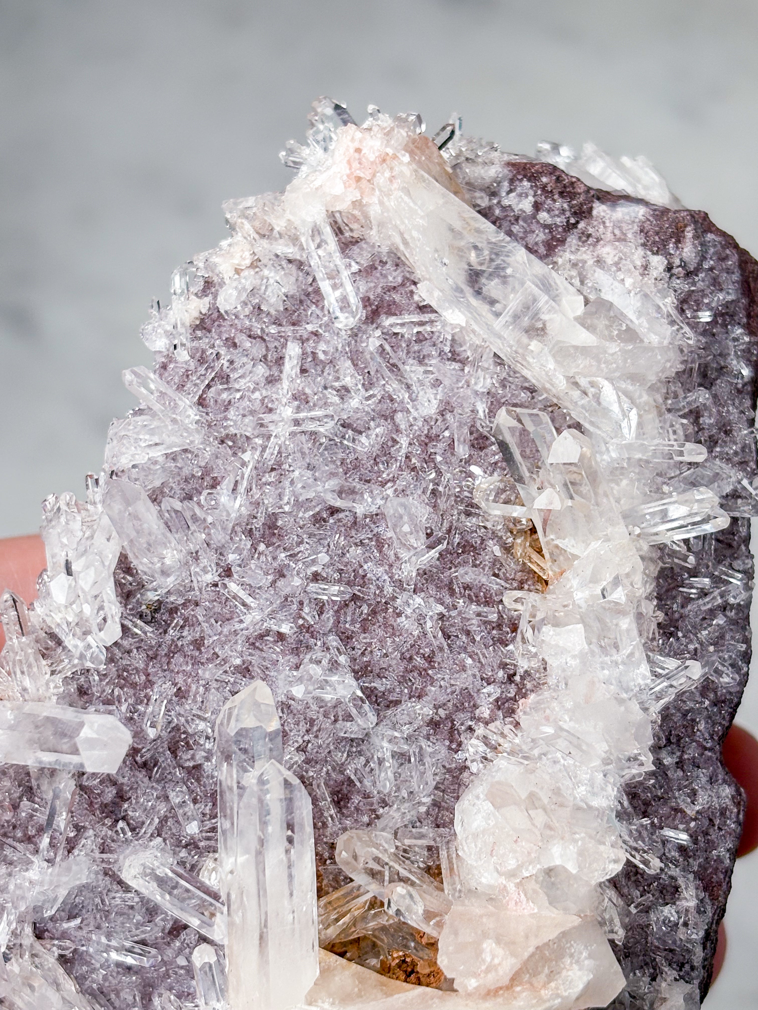 Purple Colombian Lemuria Quartz Cluster (No. 5) Exclusive Quality