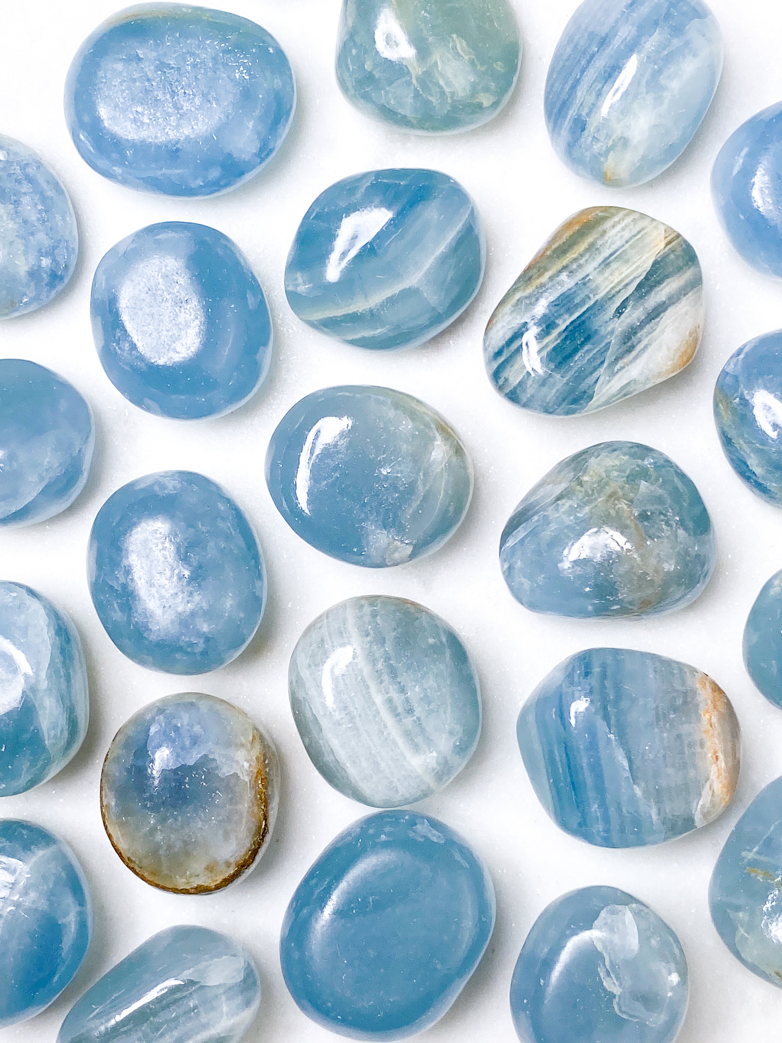 Blue Onyx Pocket Stone