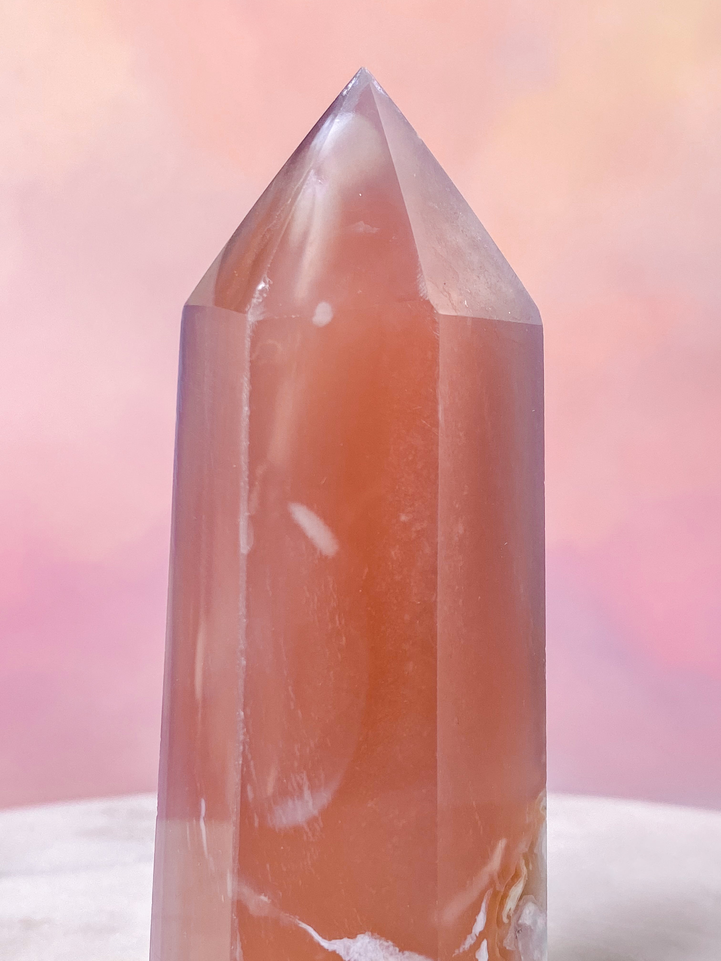 Blomme Blomster Agat Tårn (Nr. 22)