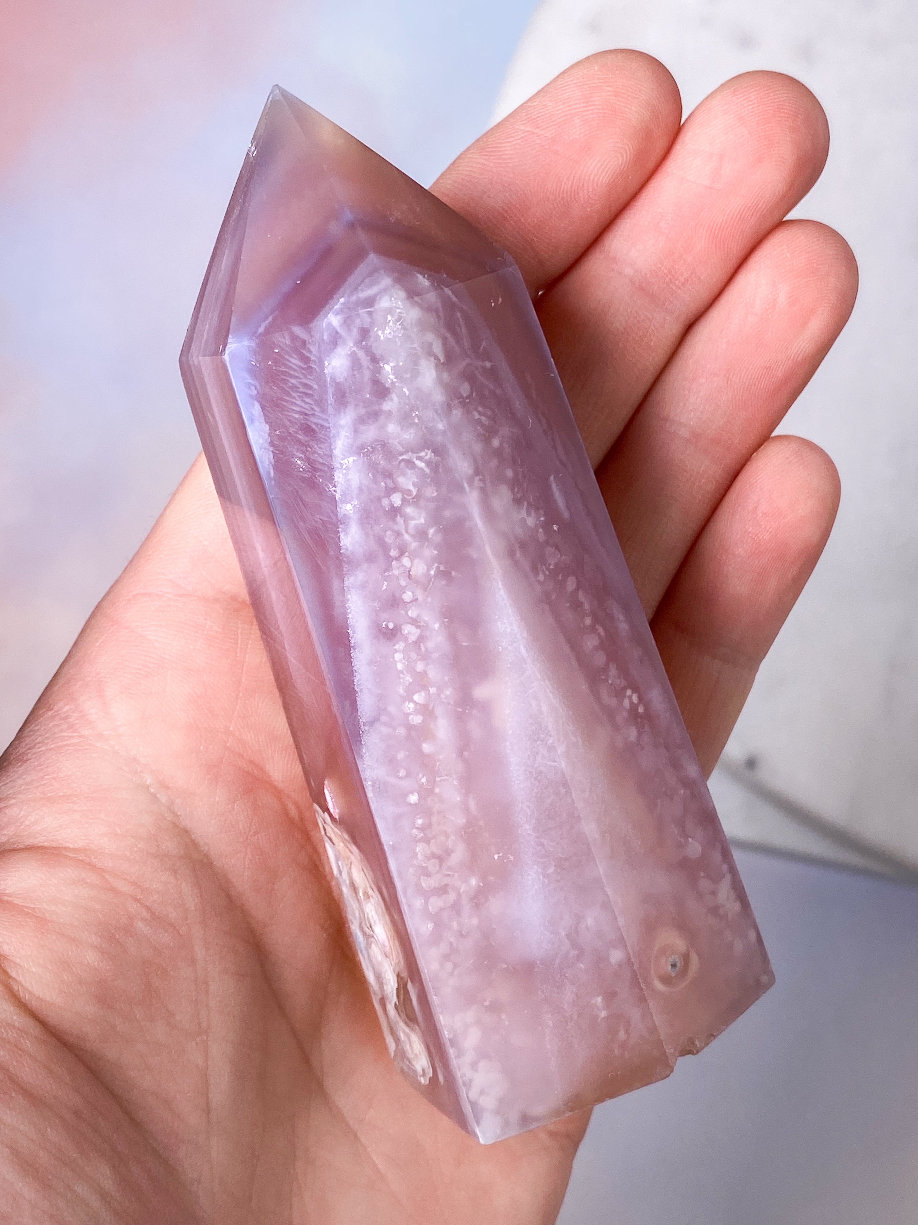 Blomme Blomster Agat Tårn (Nr. 22)