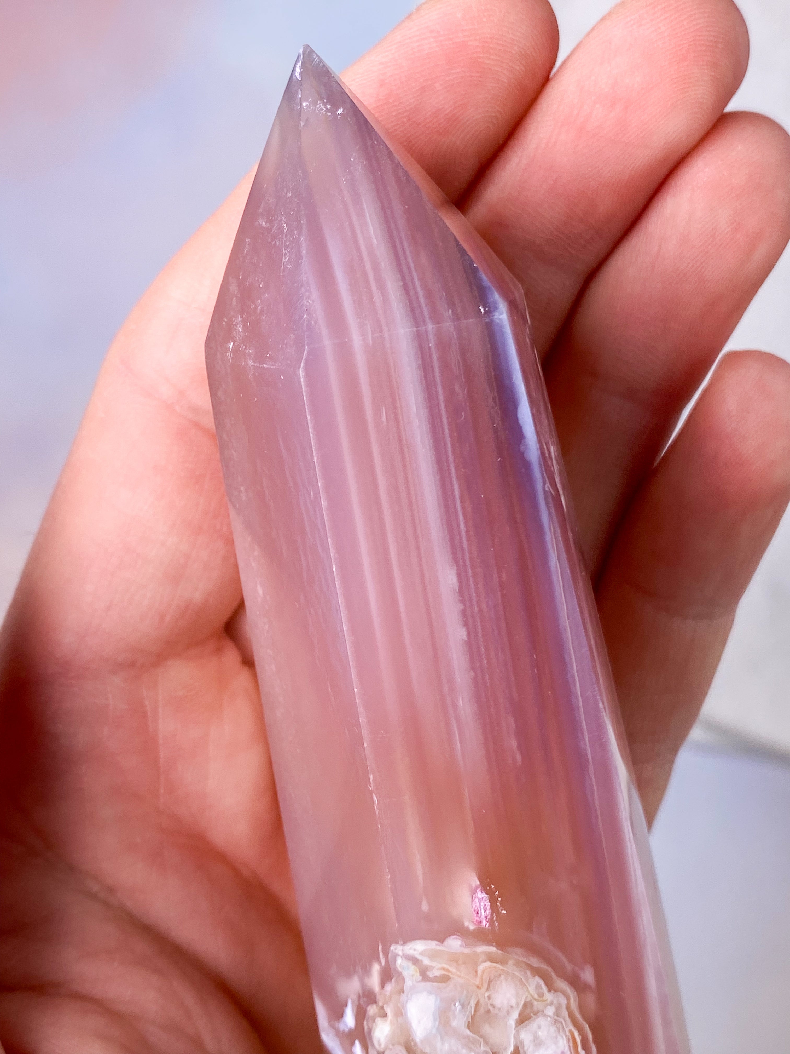 Blomme Blomster Agat Tårn (Nr. 22)