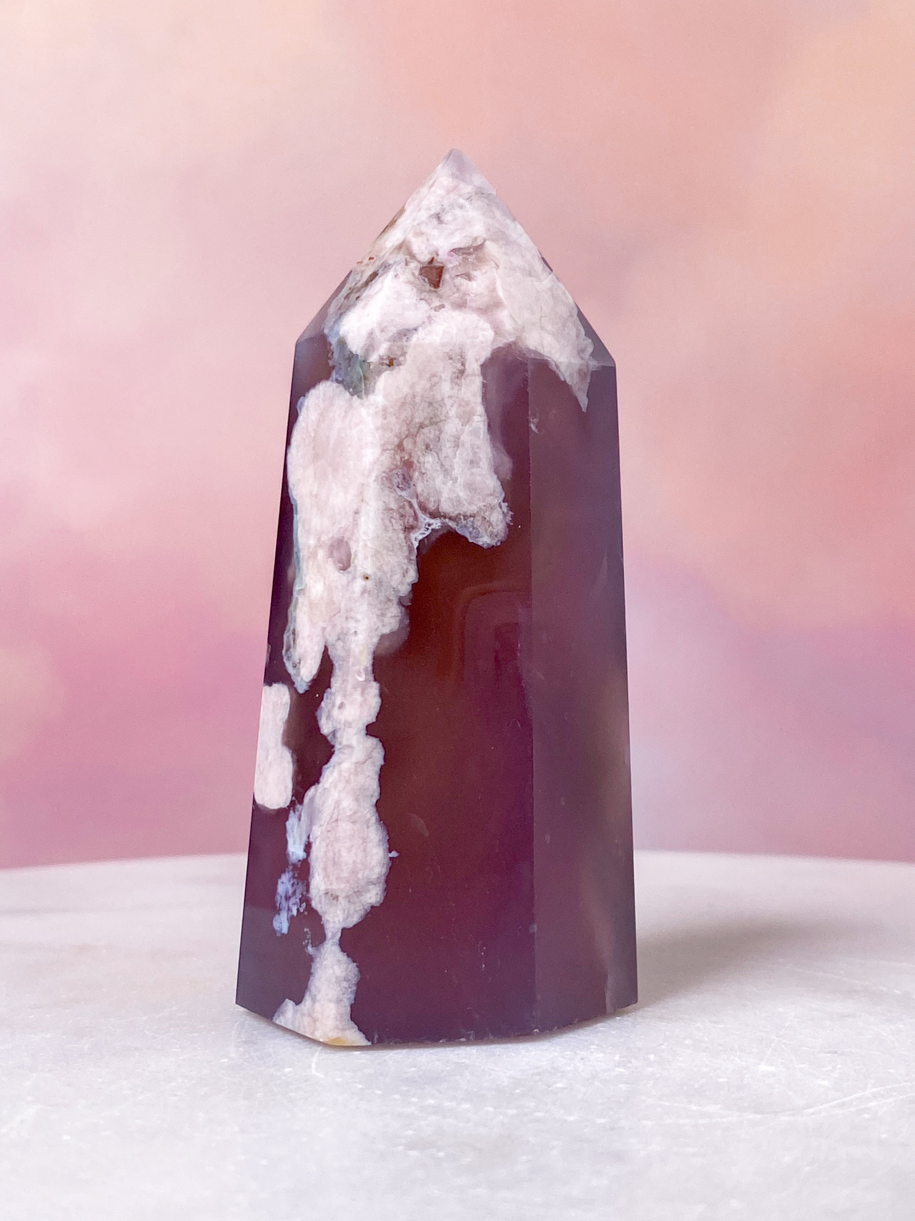 Blomme Blomster Agat Tårn (Nr. 23)