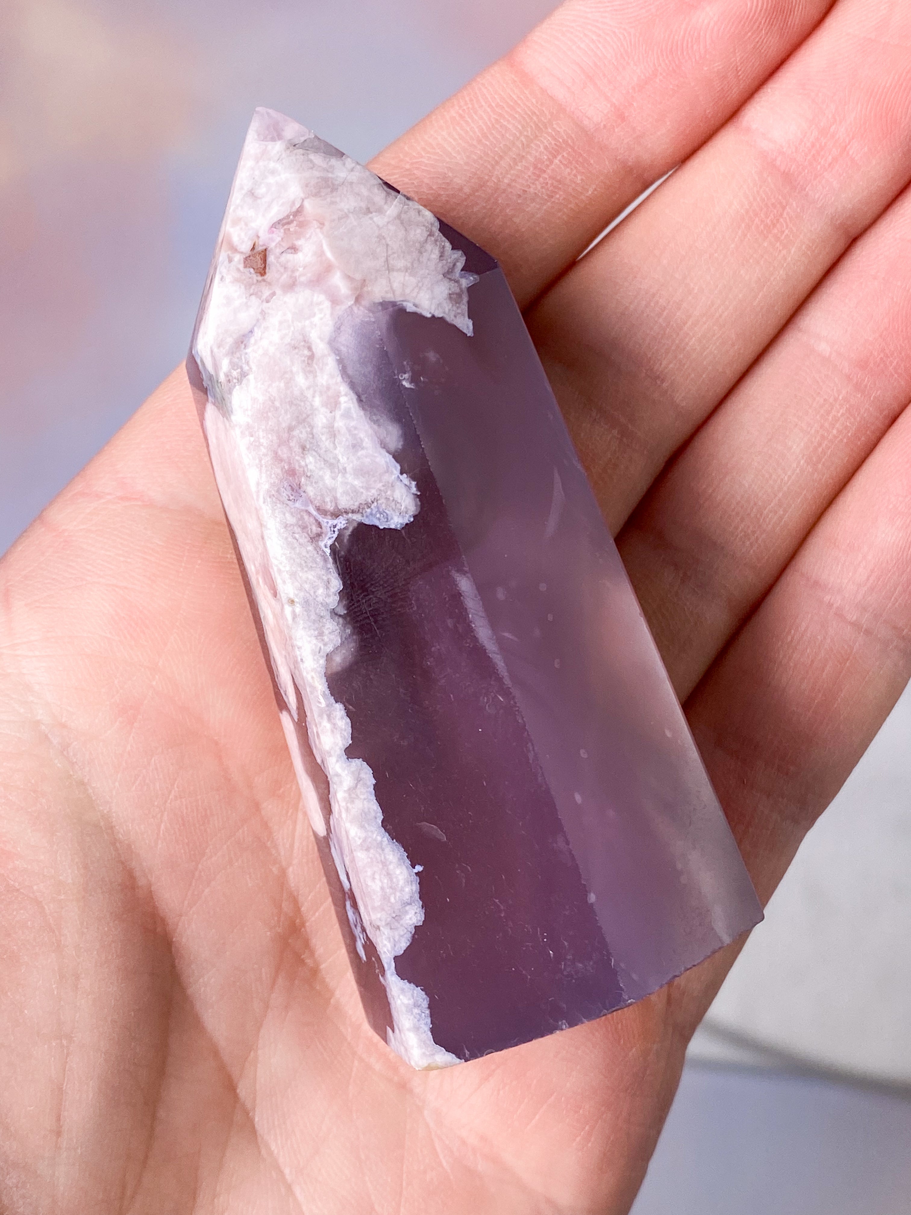 Blomme Blomster Agat Tårn (Nr. 23)