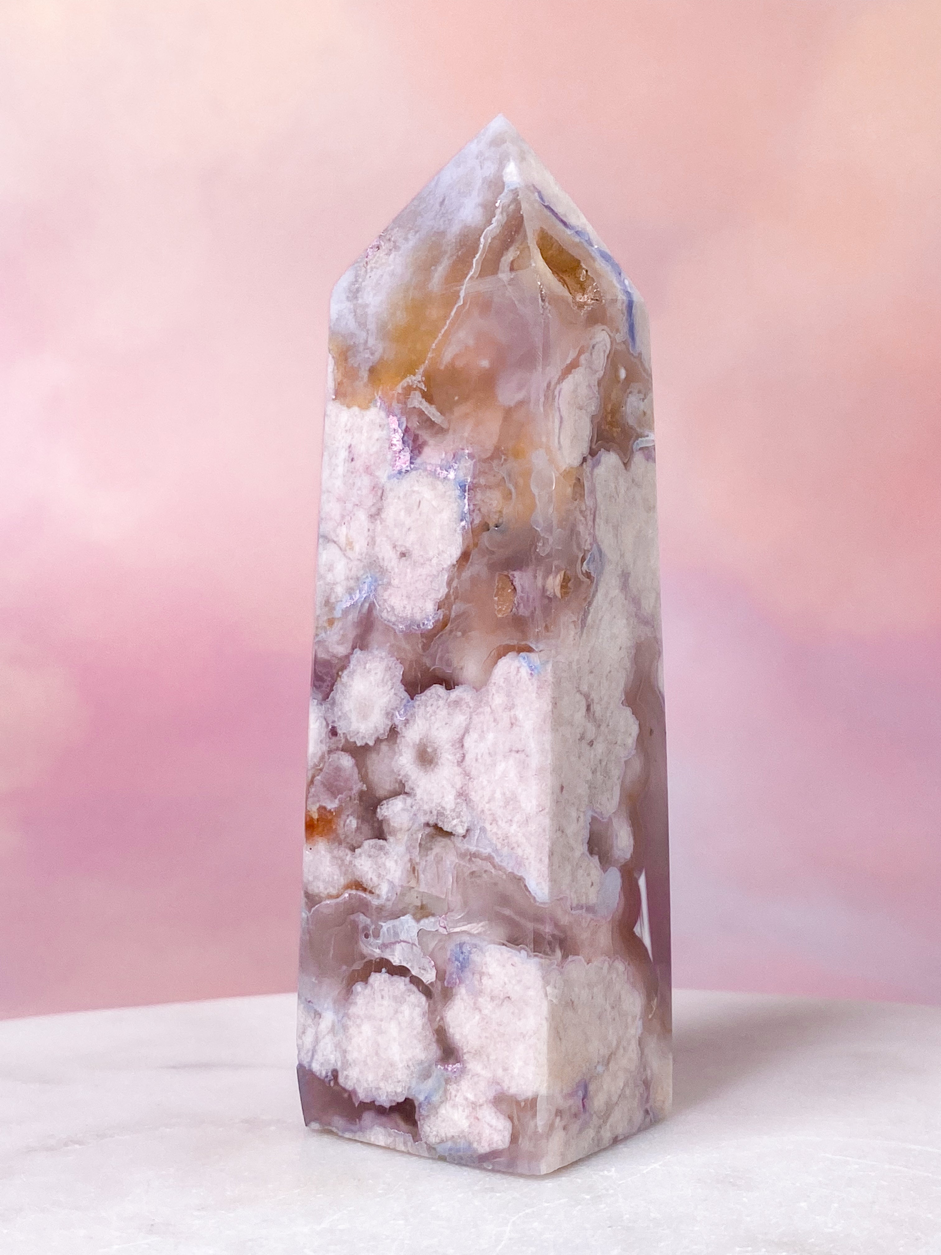 Blomme Blomster Agat Tårn (Nr. 26)