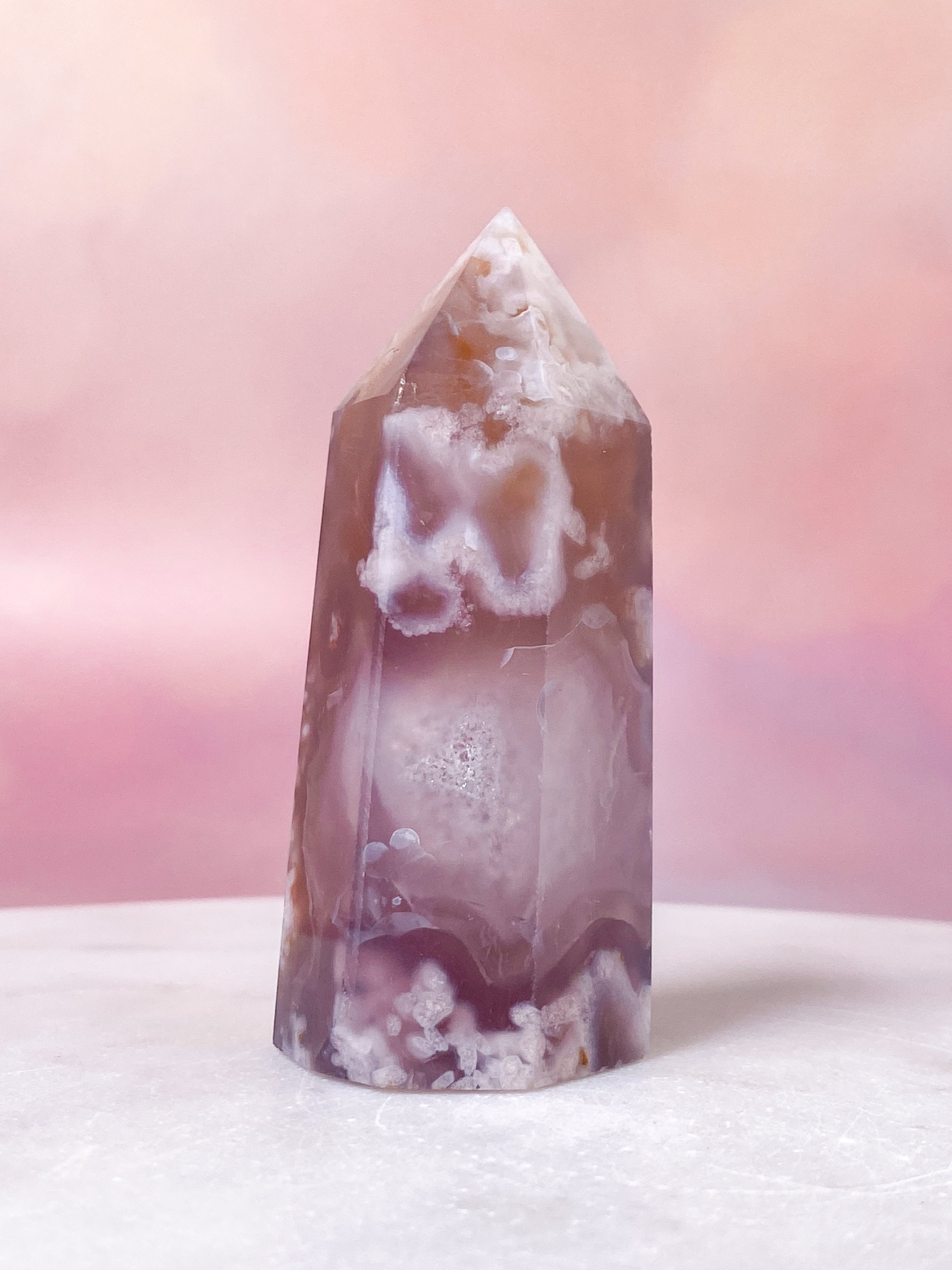 Blomme Blomster Agat Tårn (Nr. 34)