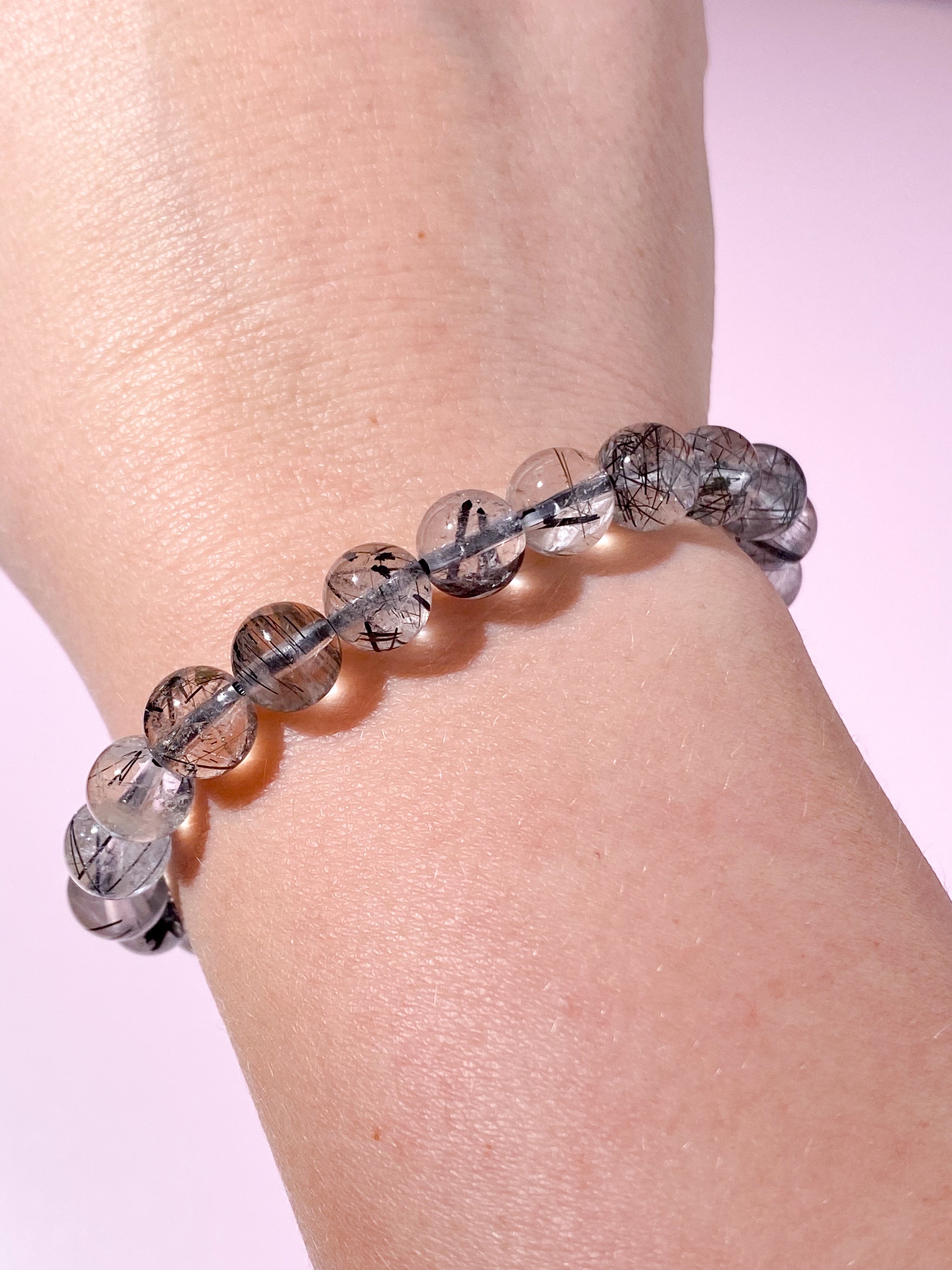 Turmalin Kvarts Armbånd 8 mm