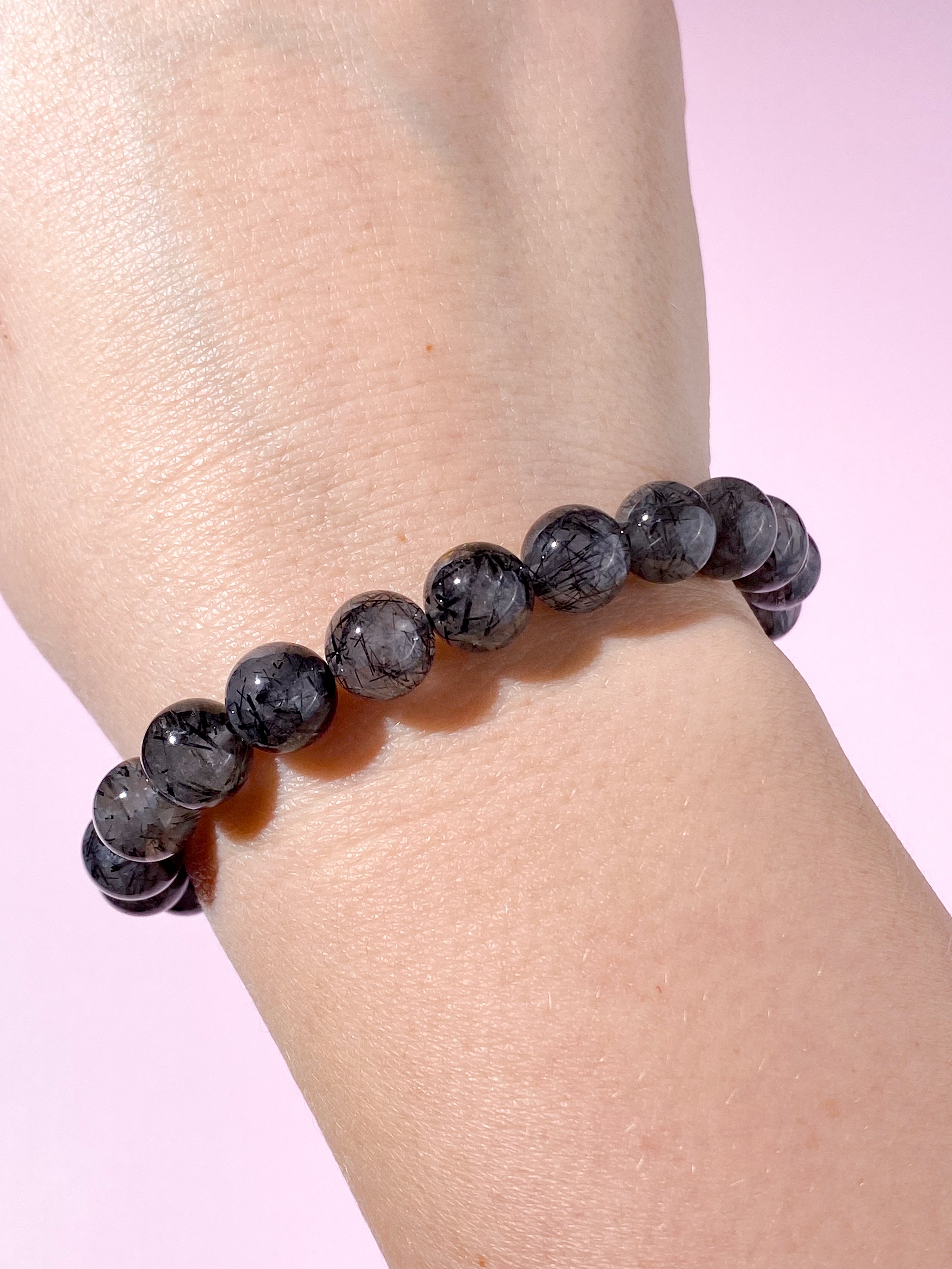 Turmalin Kvarts Armbånd 8 mm