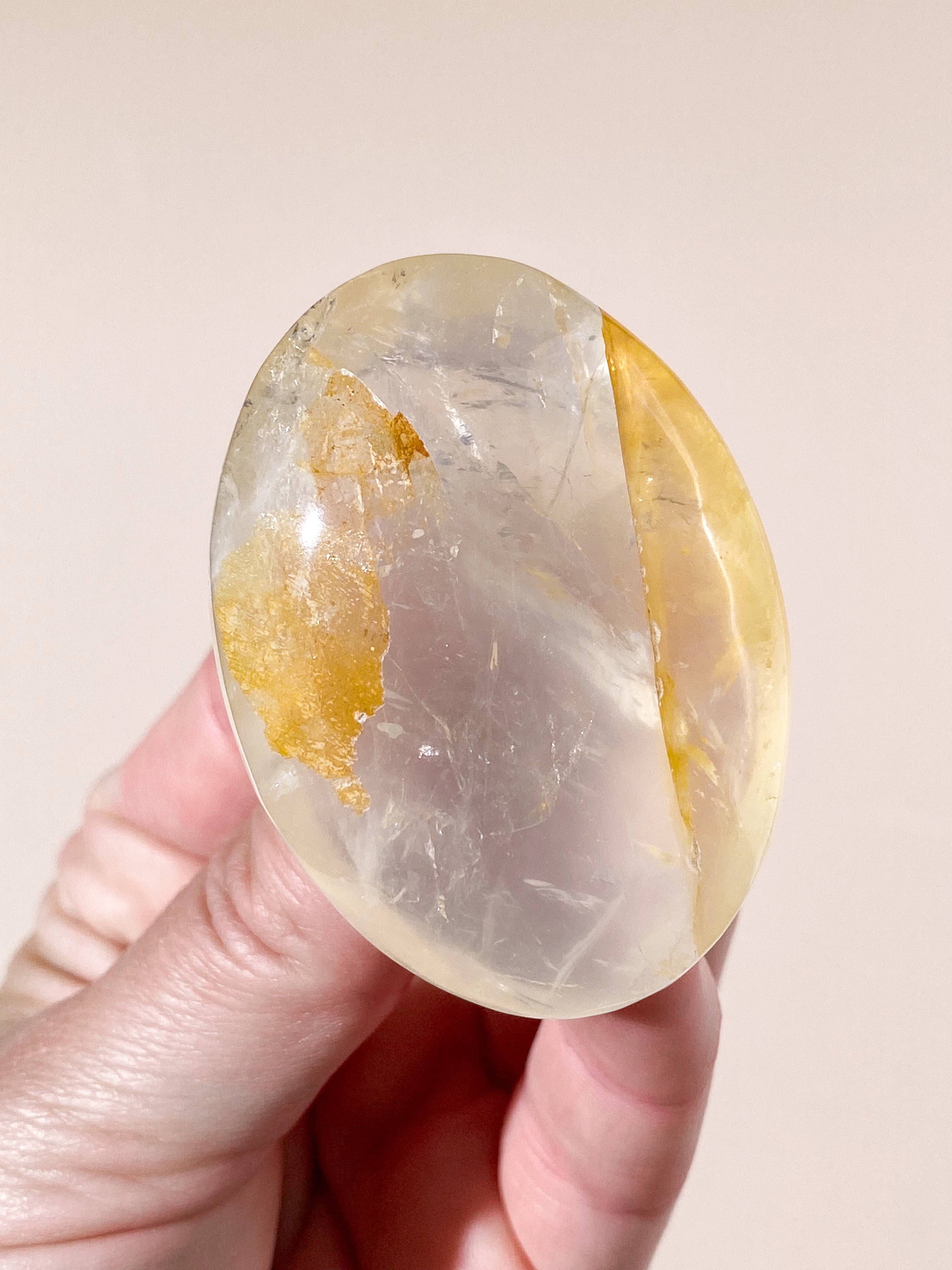 Lys Golden Healer Palmstone (Nr. 10)
