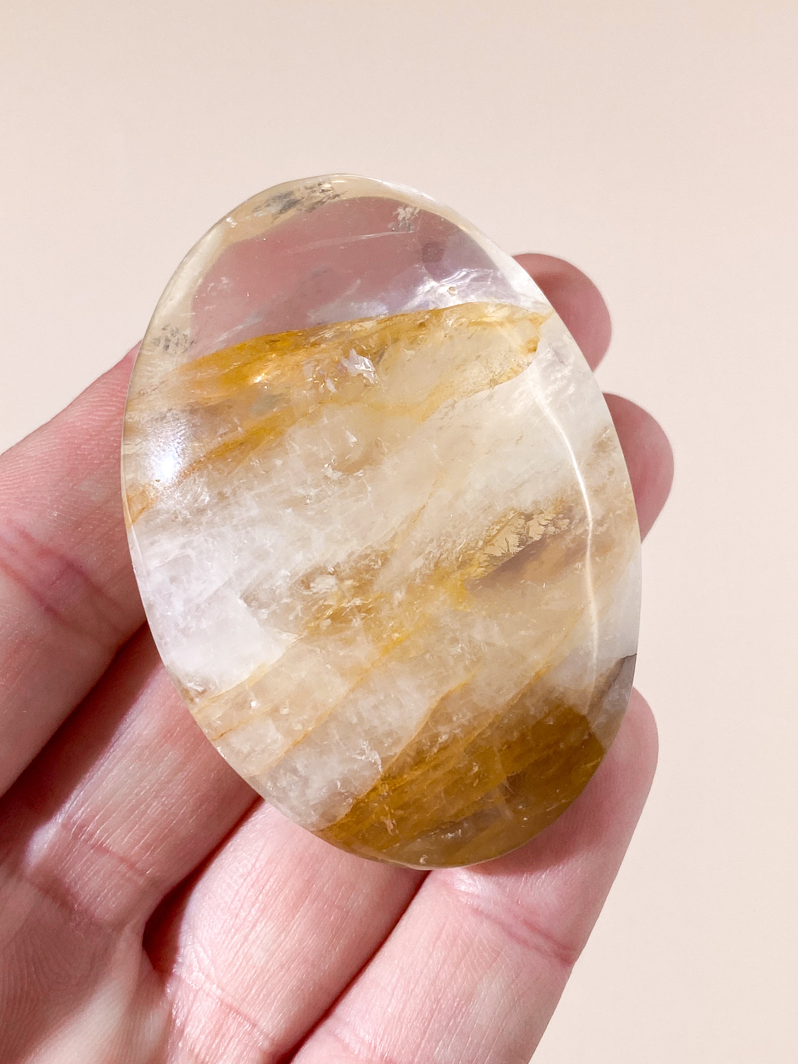 Lys Golden Healer Palmstone (Nr. 12)
