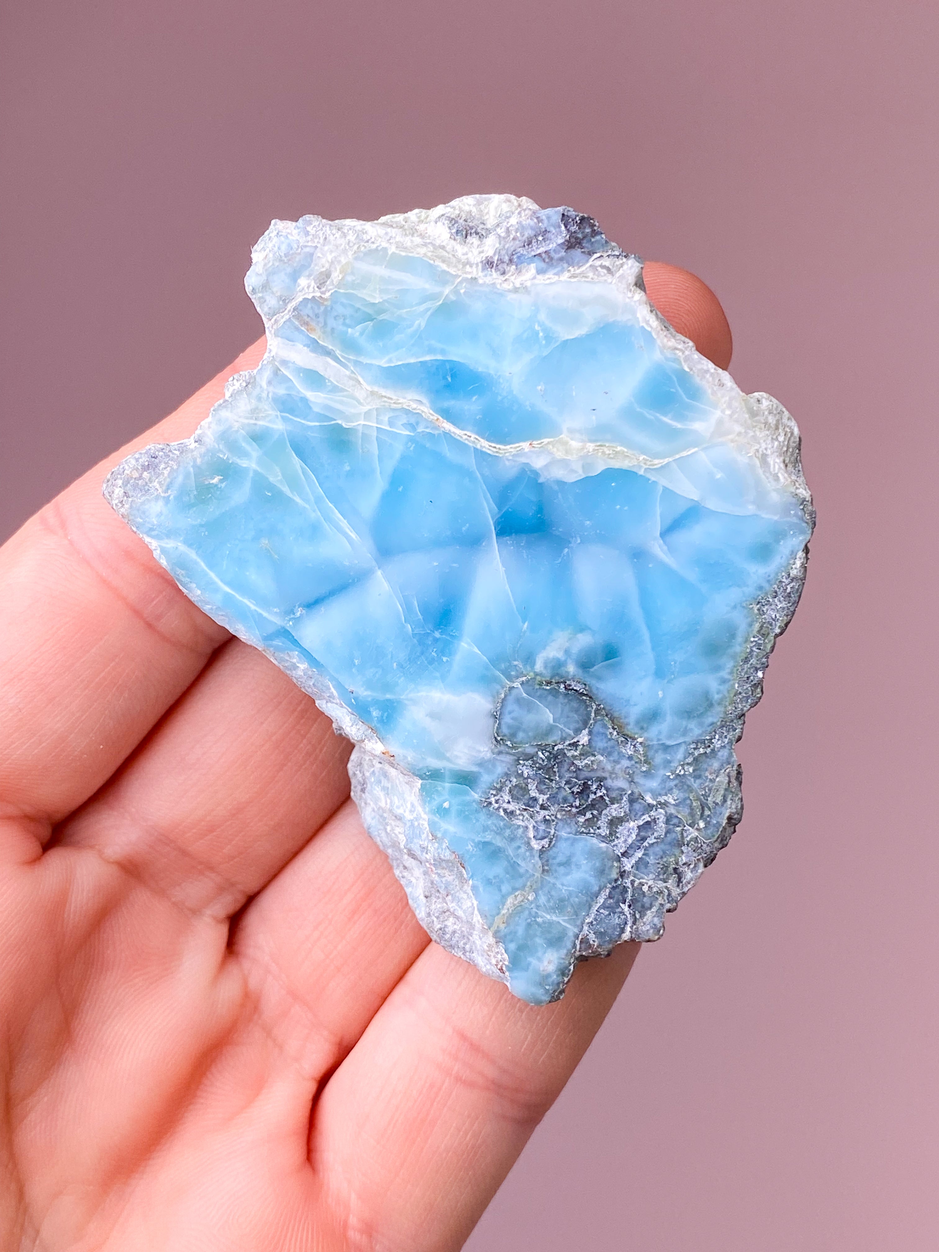 Larimar Semipoleret (Nr. 16)