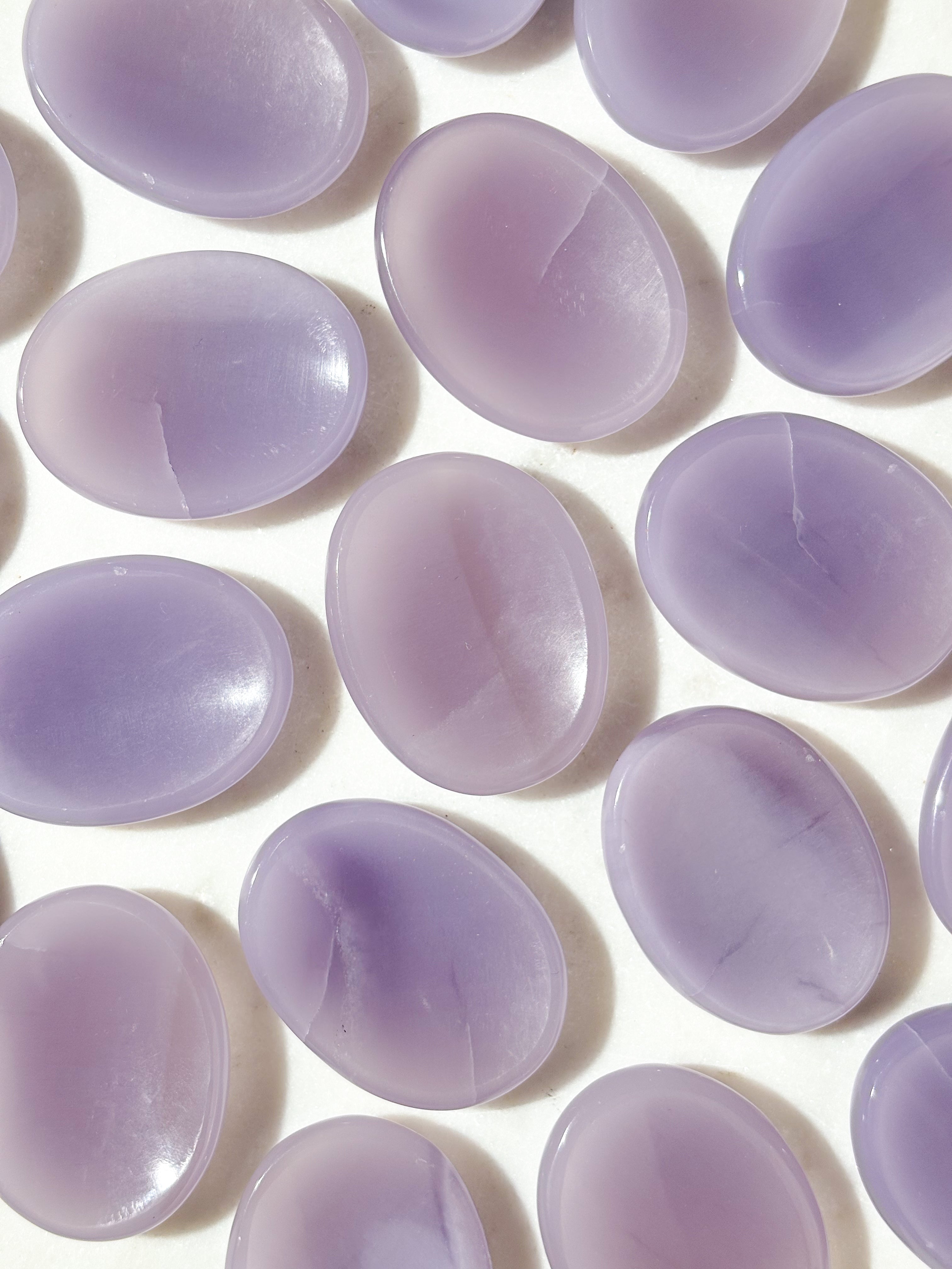 Yttrium Lavendel Fluorit Worrystone