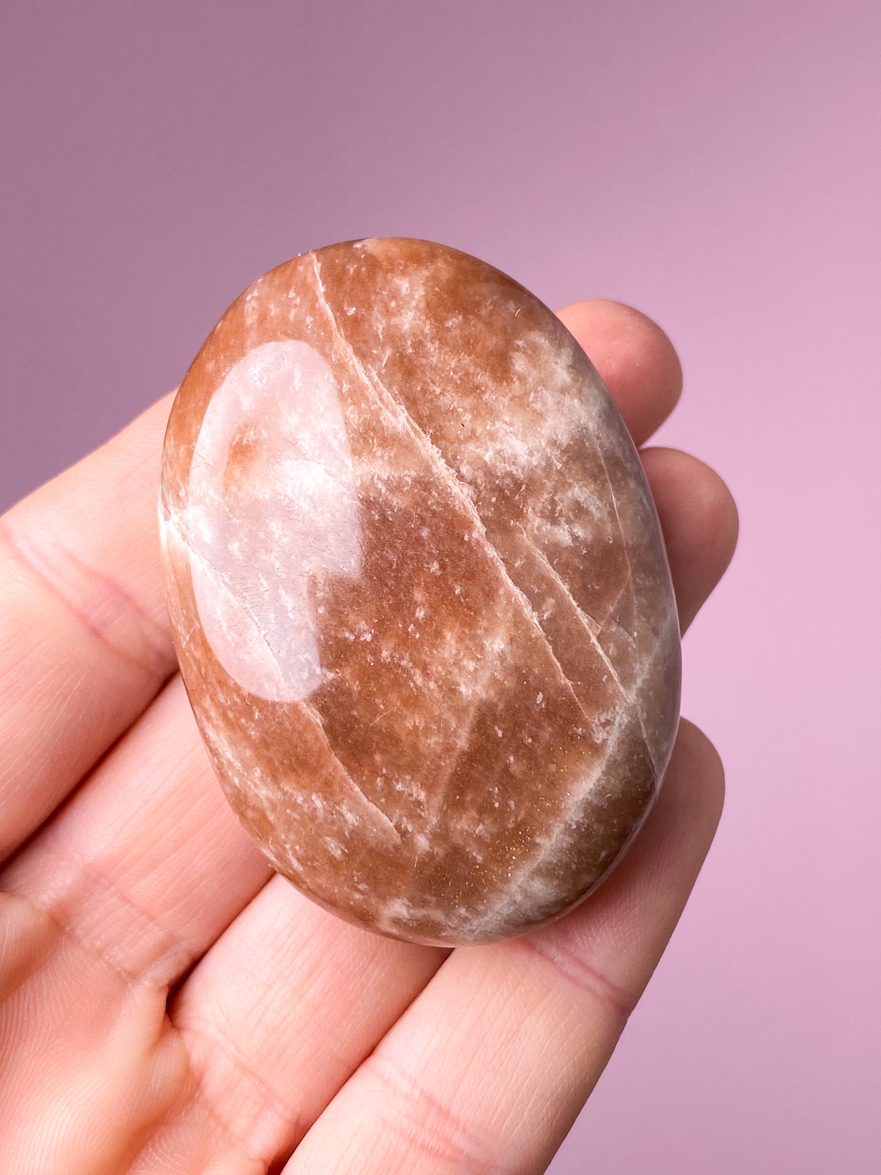 Rainbow Moonstone Palmstone