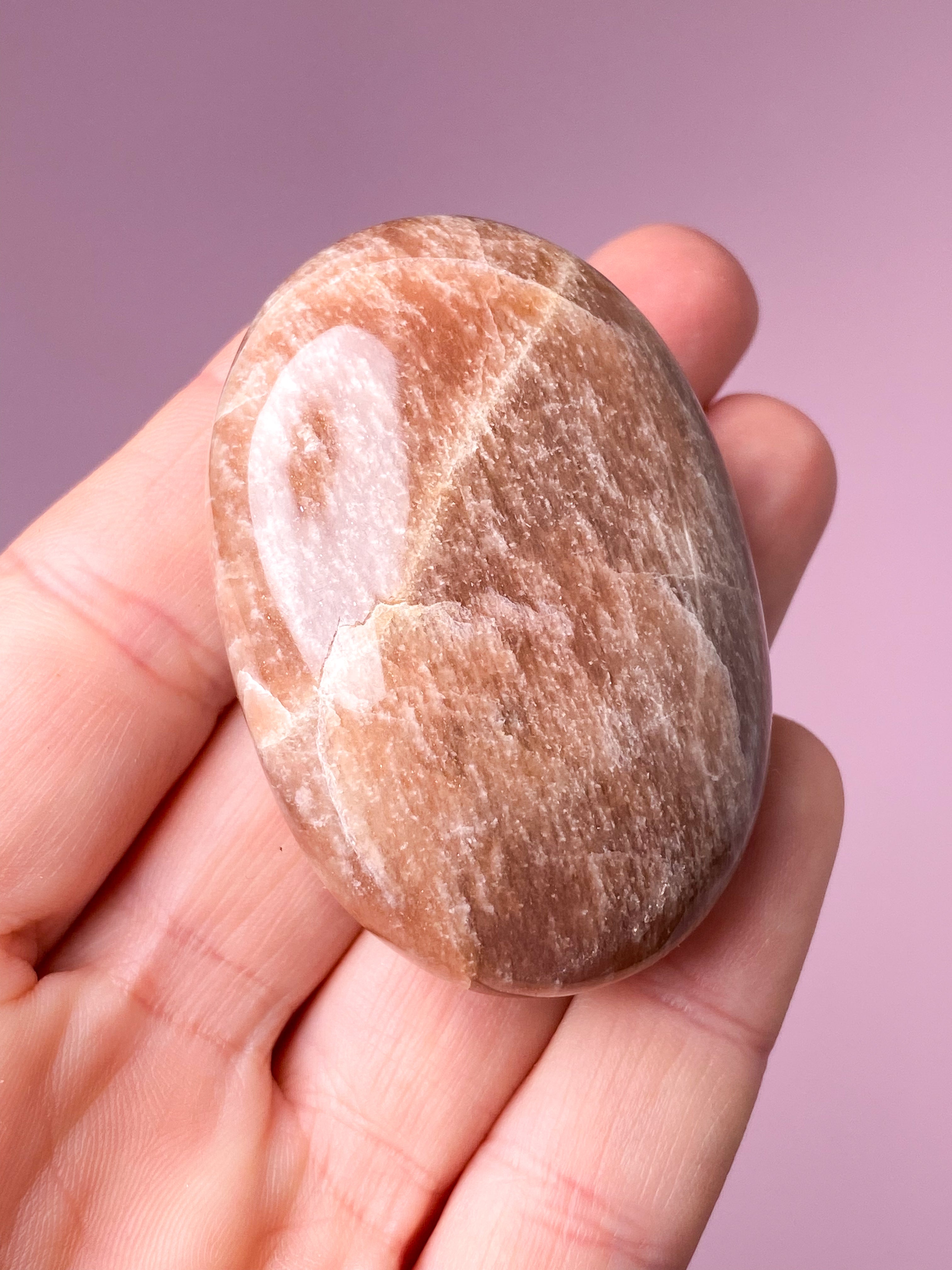Rainbow Moonstone Palmstone
