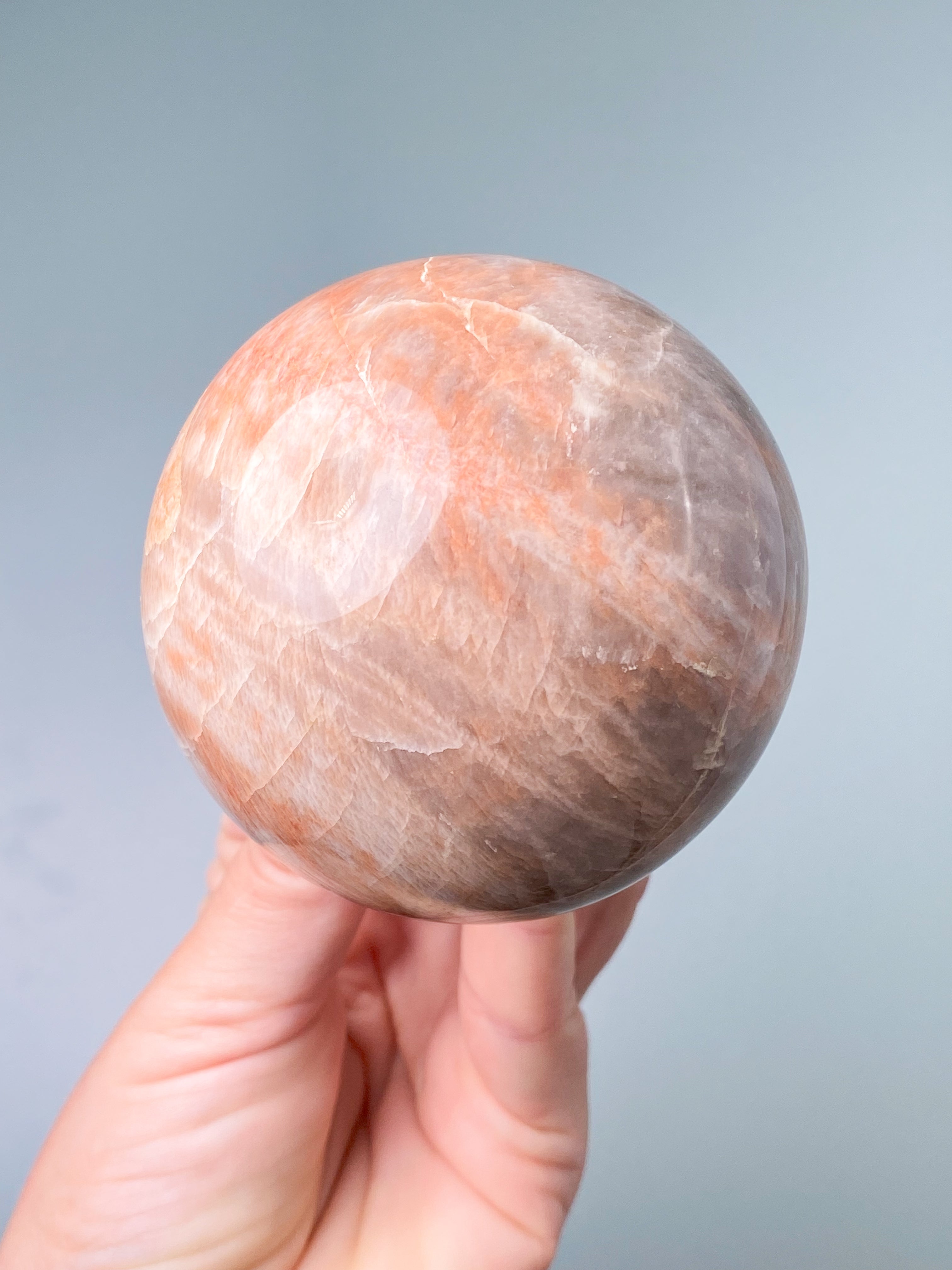 Enorm Moonstone Peach Ball (nr 2)